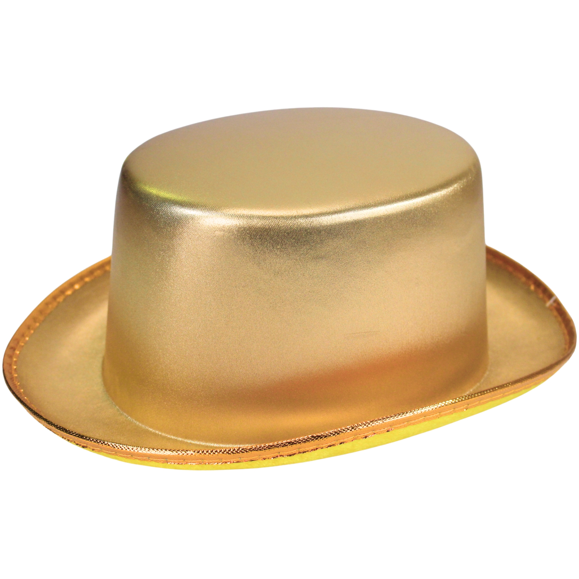 Adult Metallic Gold Top Hat 