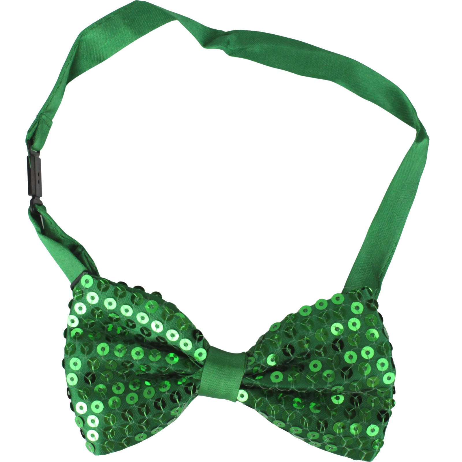 Green Sequin Bow Tie