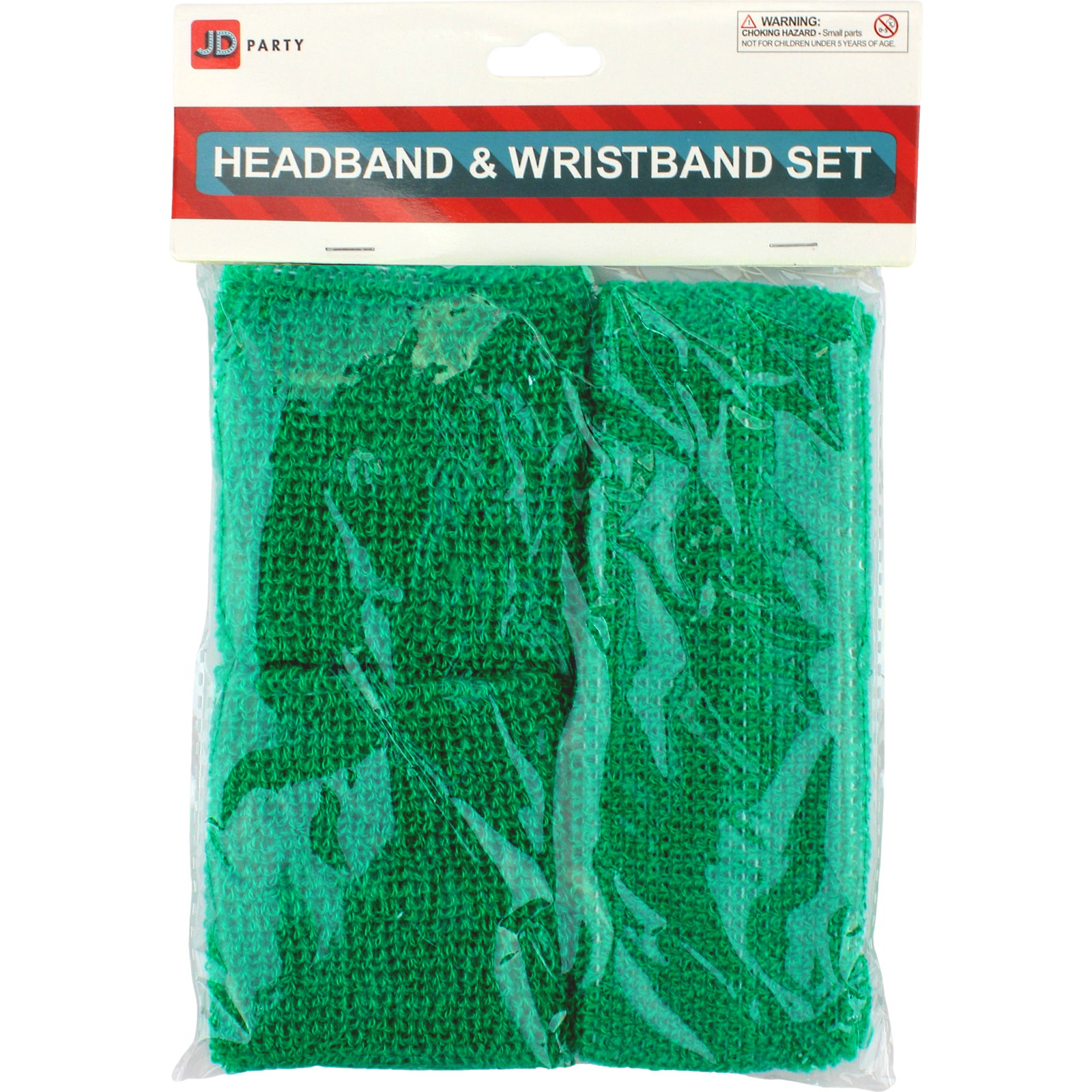 Green Sweatband Set