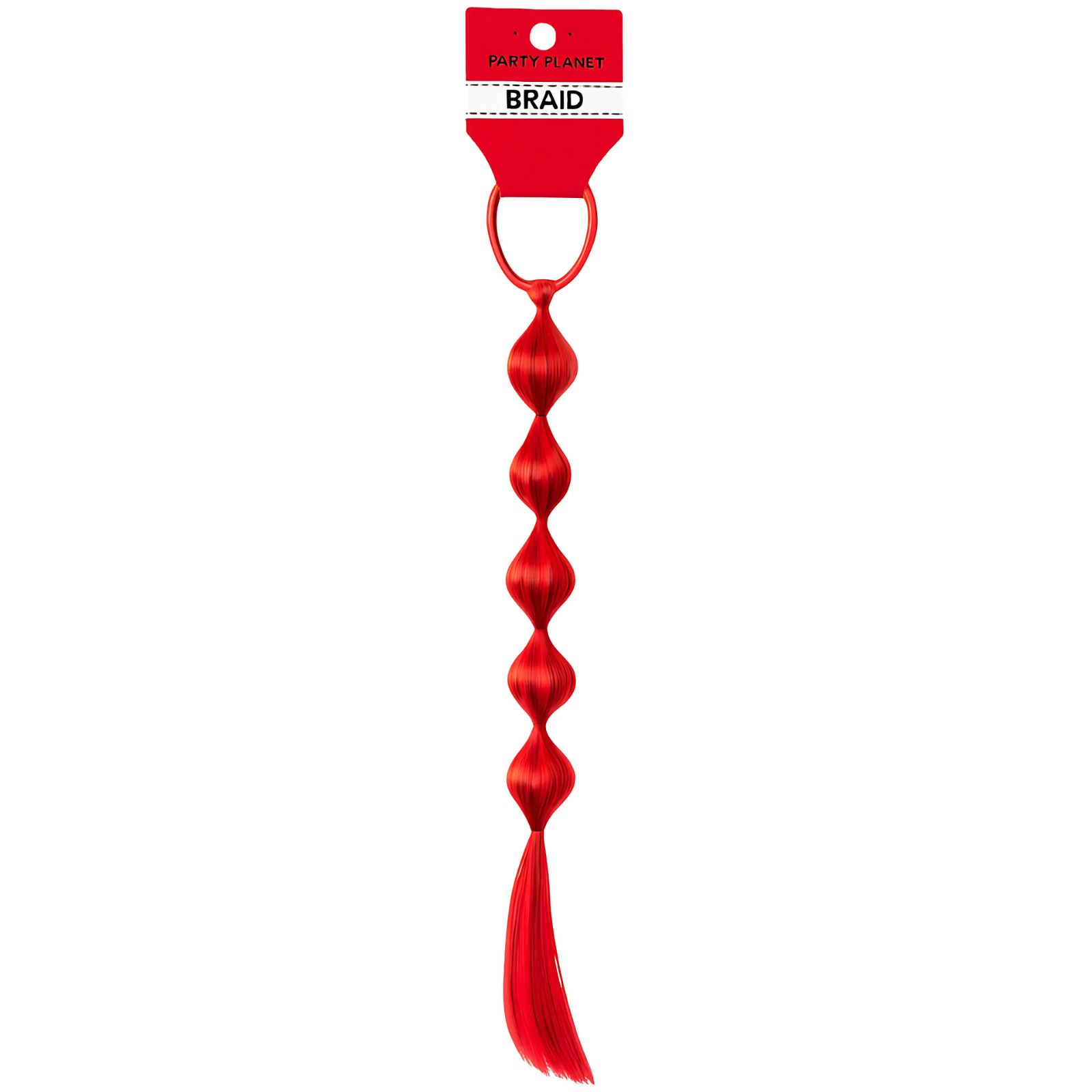 Red Bubble Braid Hair Extension