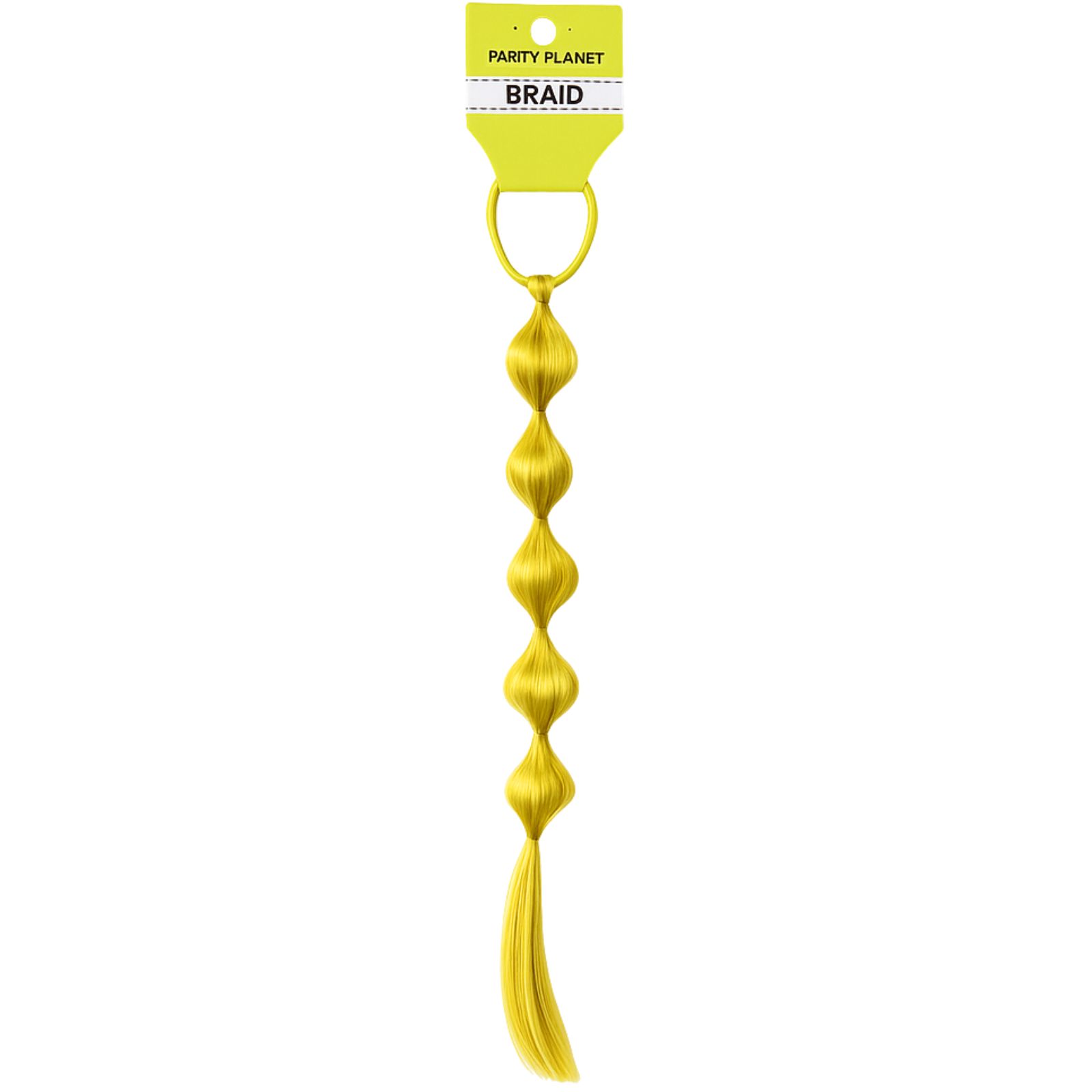 Yellow Bubble Braid Hair Extension