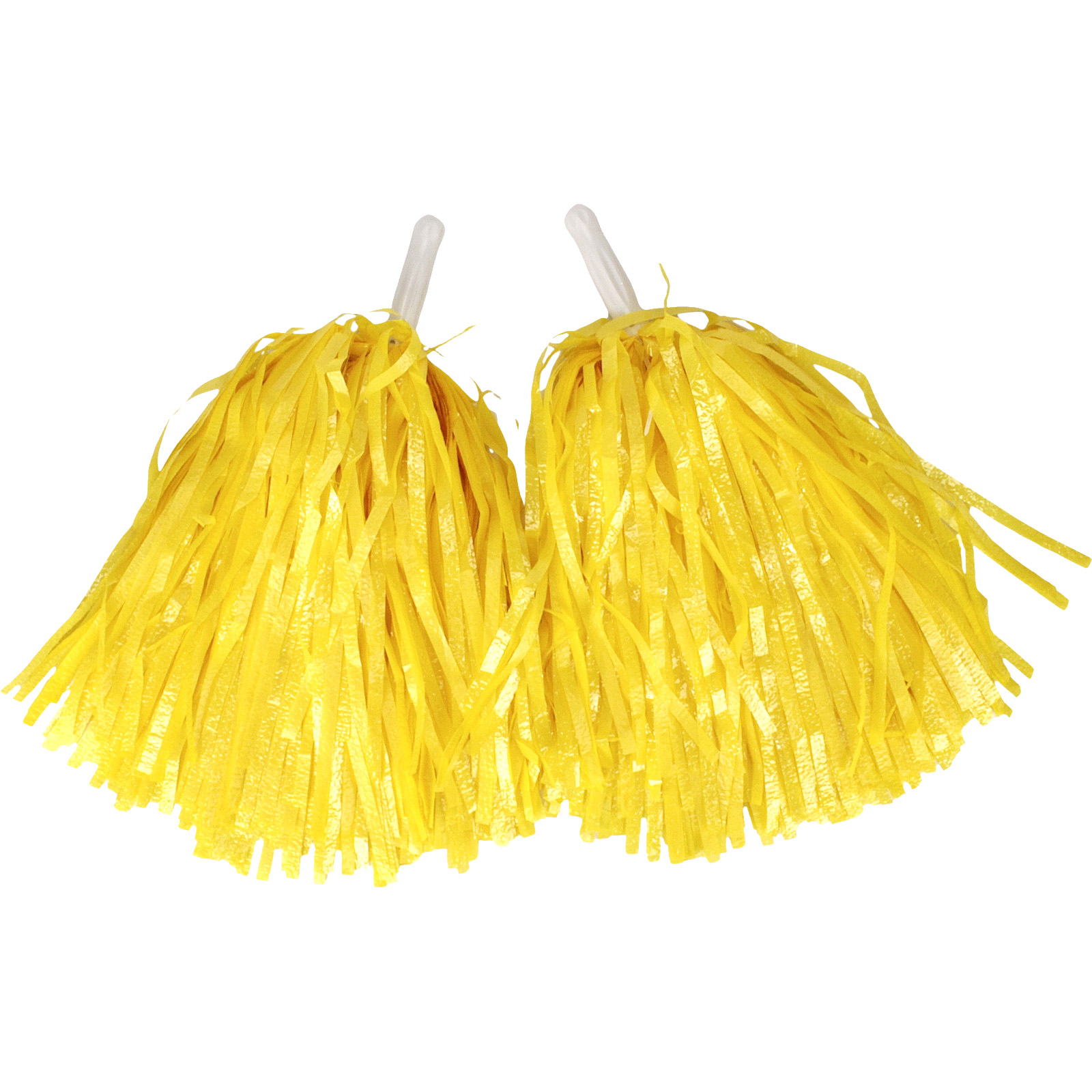 Yellow Pom Poms (Set of 2)  