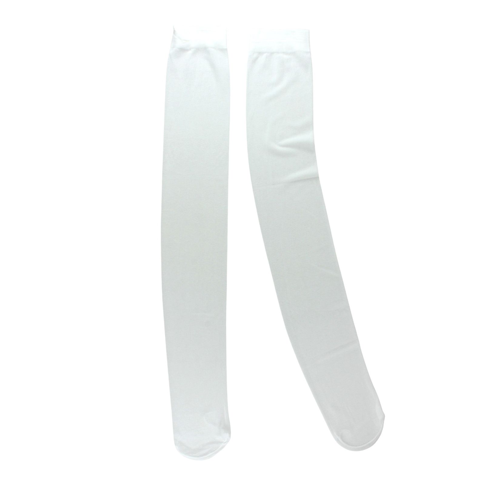 Over The Knee White Stockings (1 Pair)