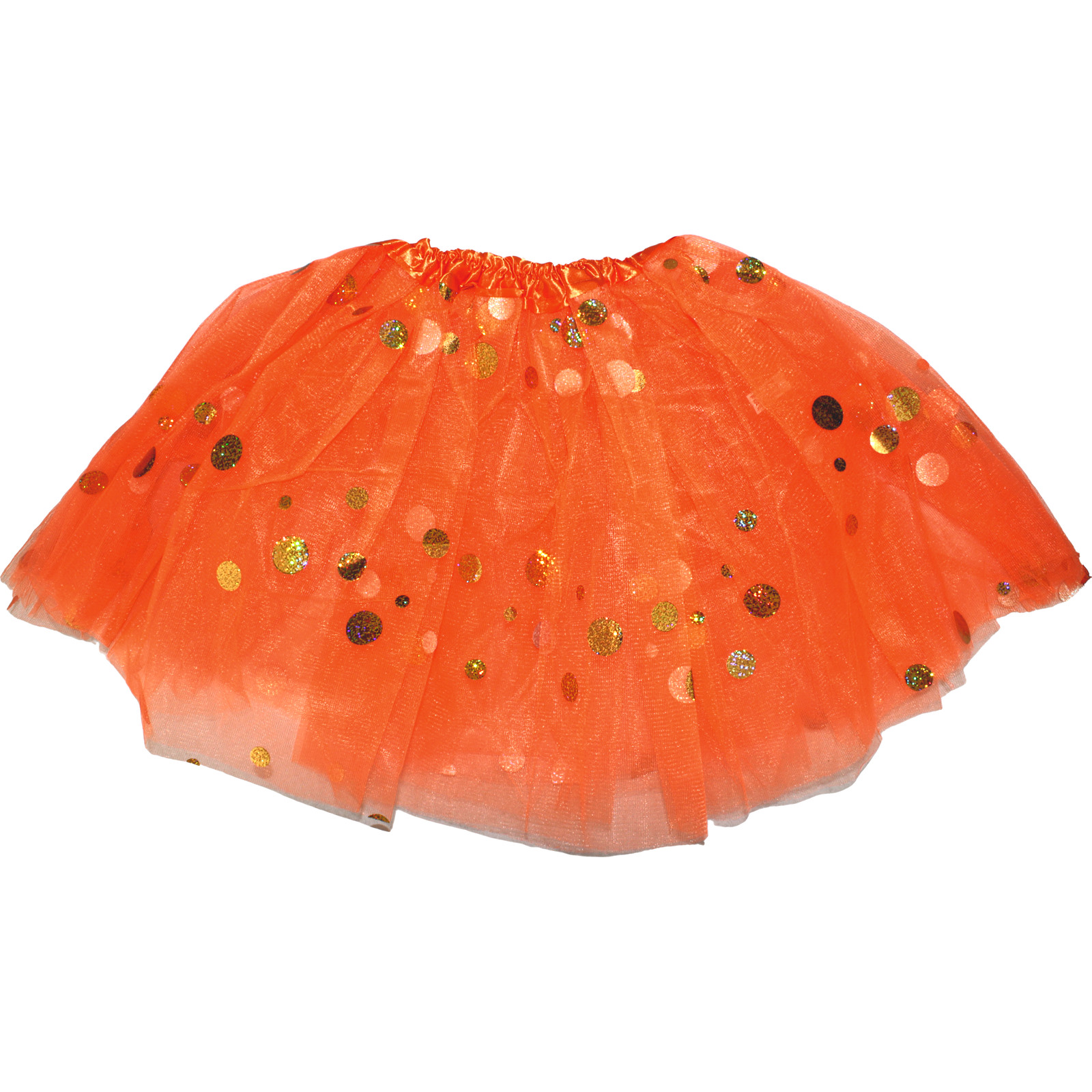 Orange Polka Dot Tutu 