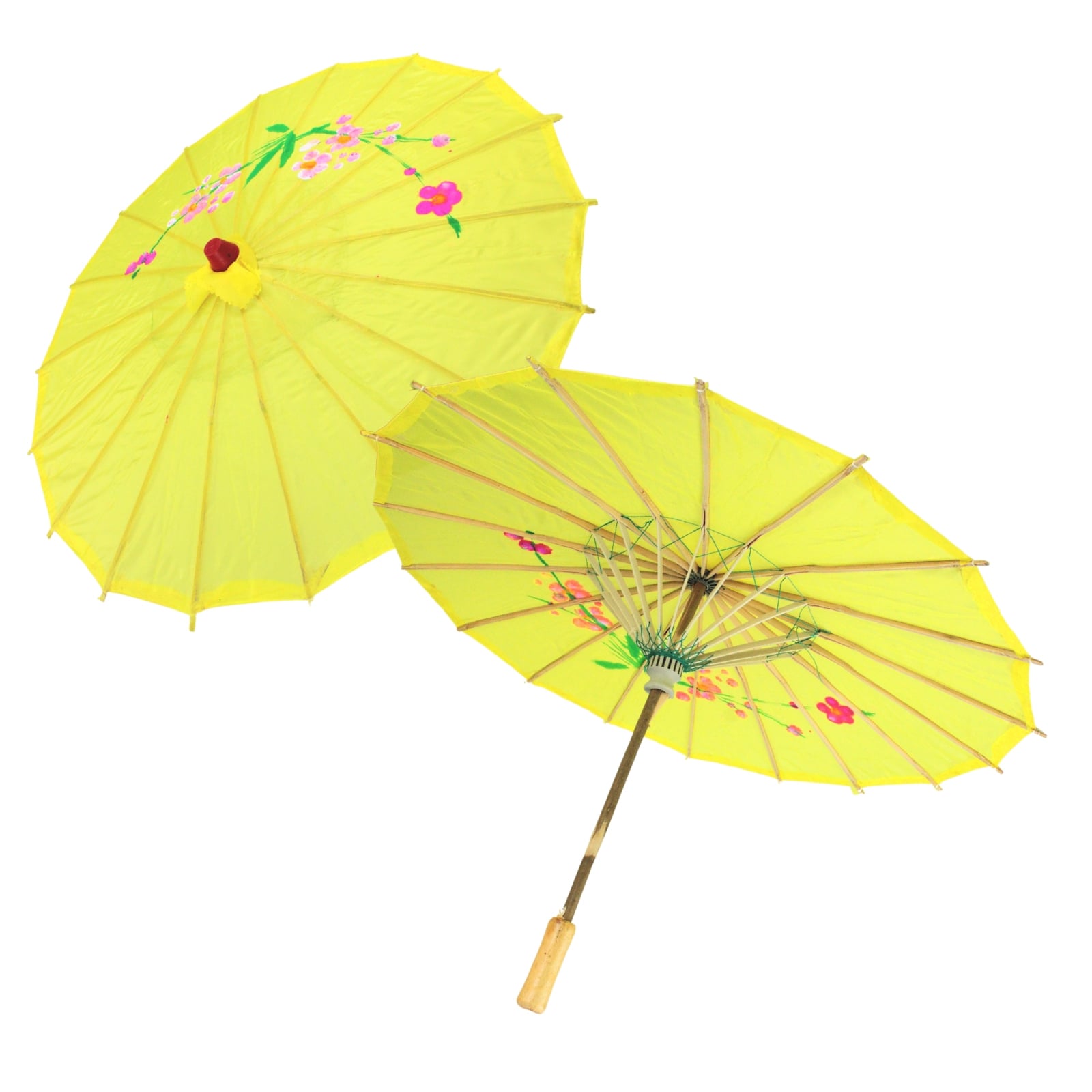 Yellow Nylon Parasol (58cm)