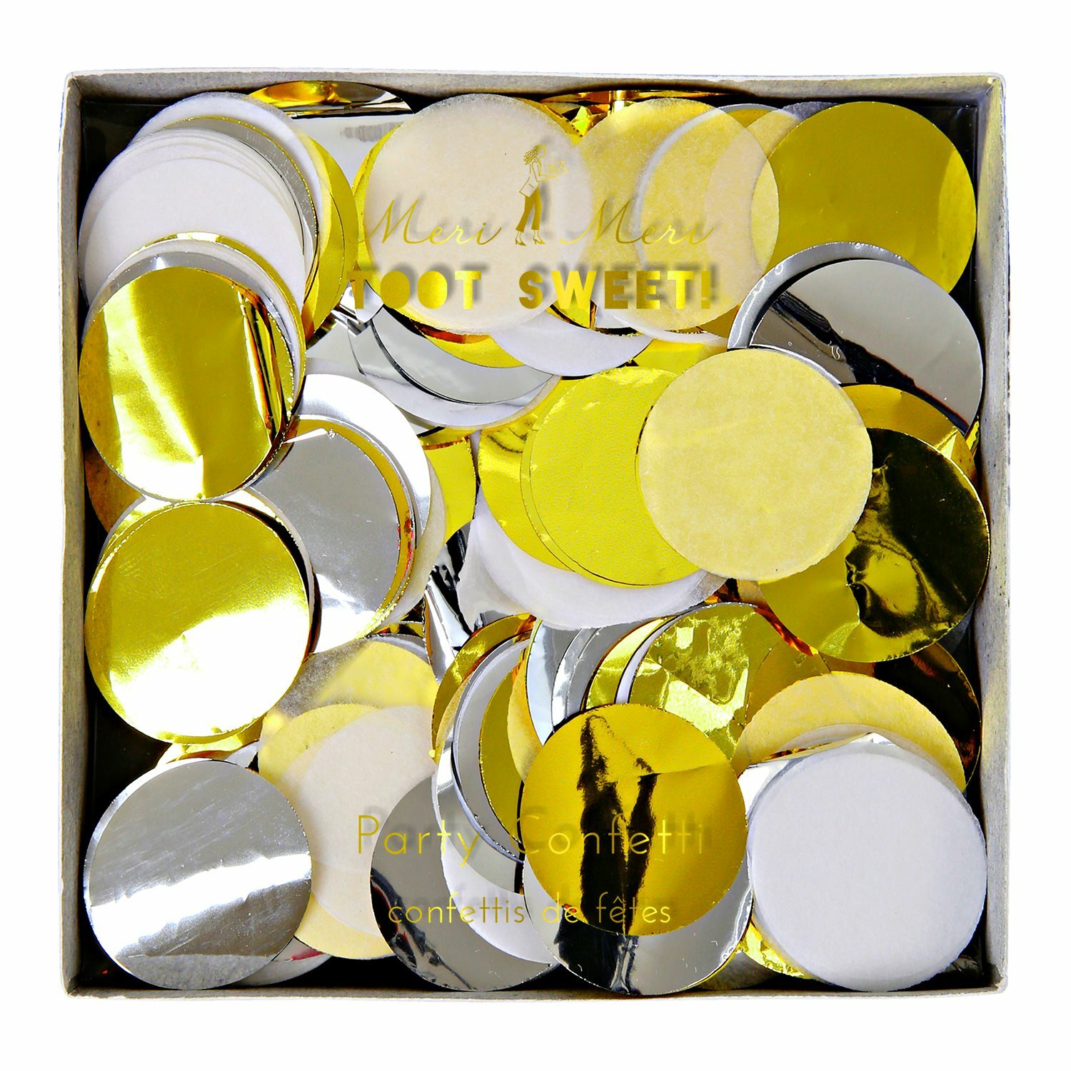 Meri Meri Metallic Confetti Circles