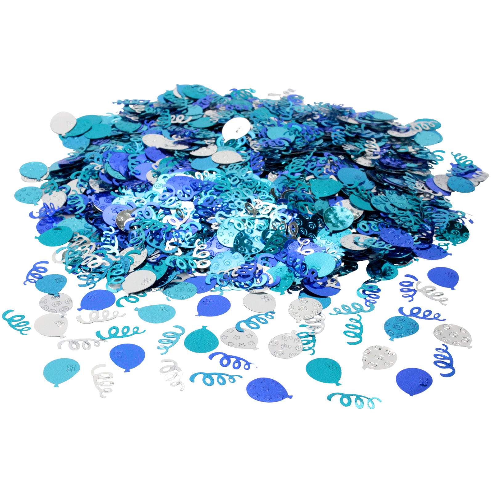 Blue Balloon Fun Confetti/Table Scatters 
