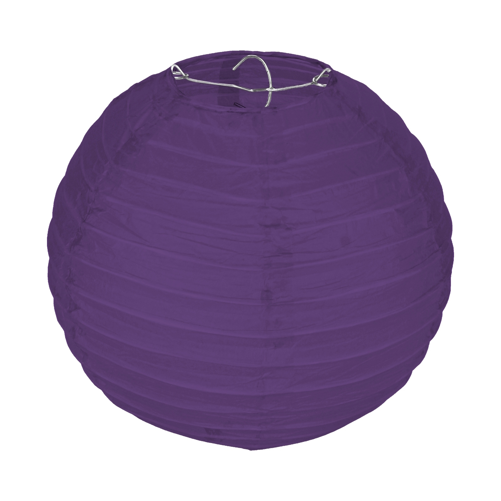 Purple Round Paper Lantern 20cm