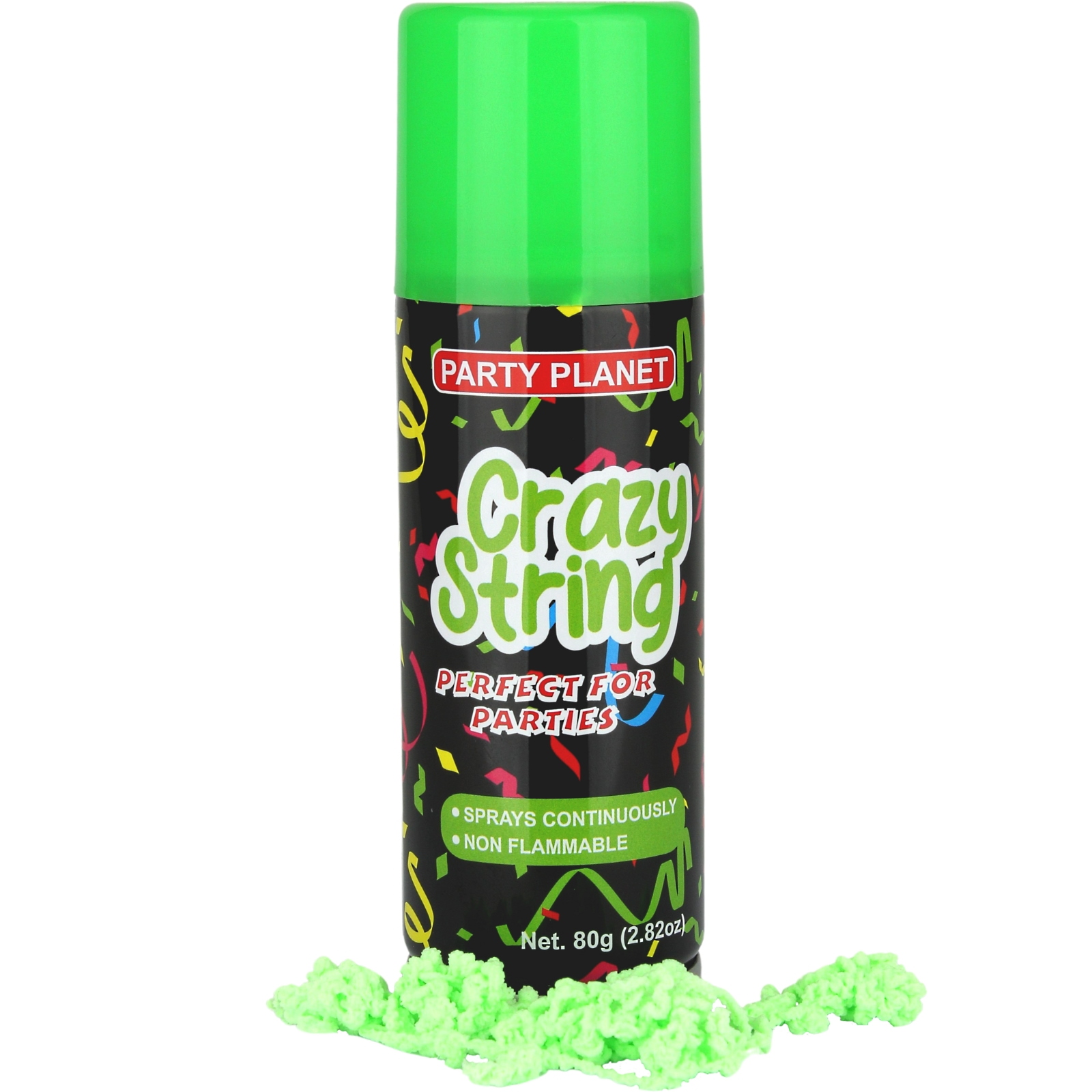 Green Crazy String (80g Aerosol Can)