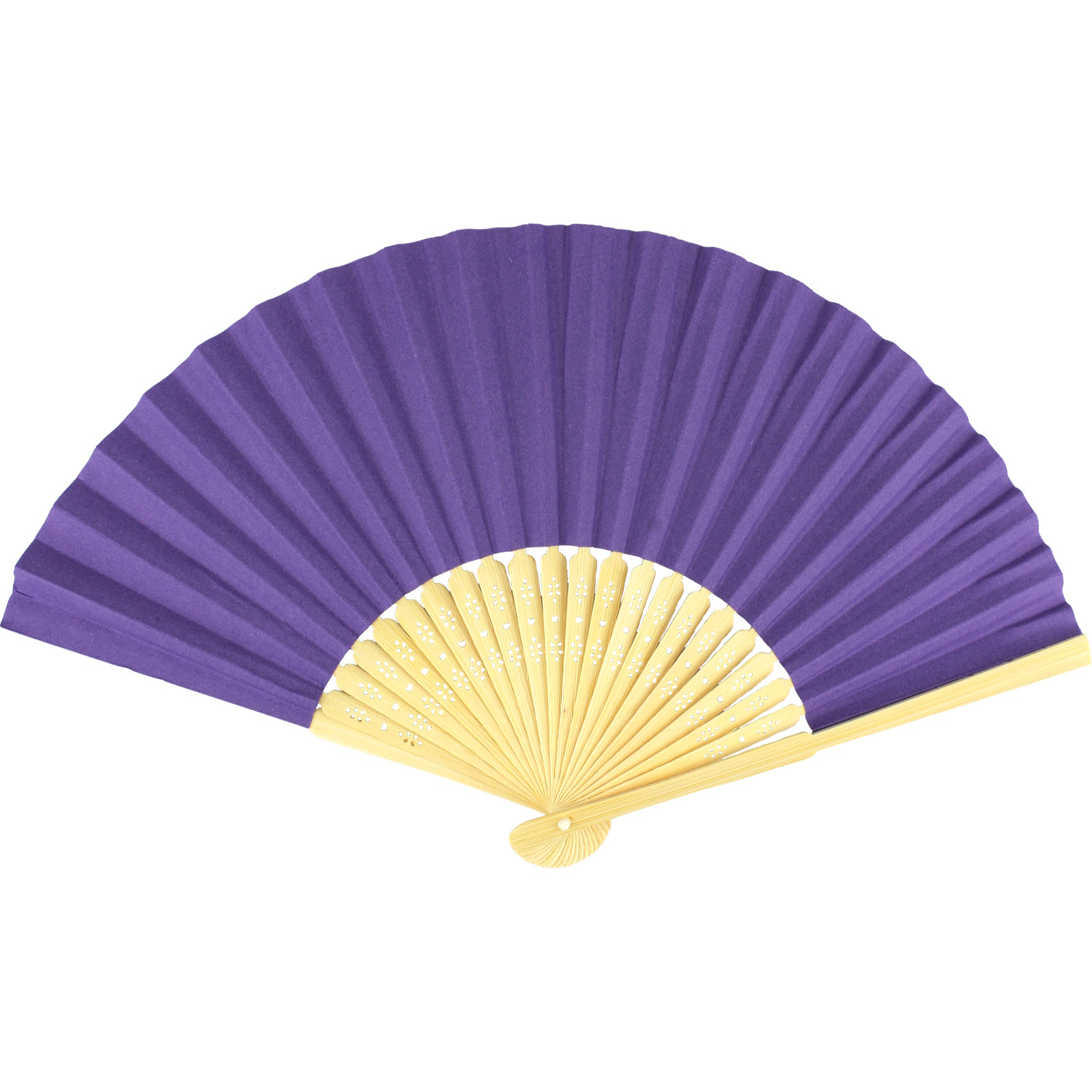 Purple Paper Fan