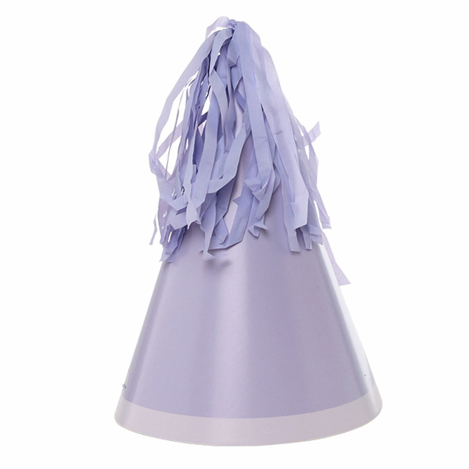 Pastel Lilac Tassel Topper Party Hats (Pack of 10)
