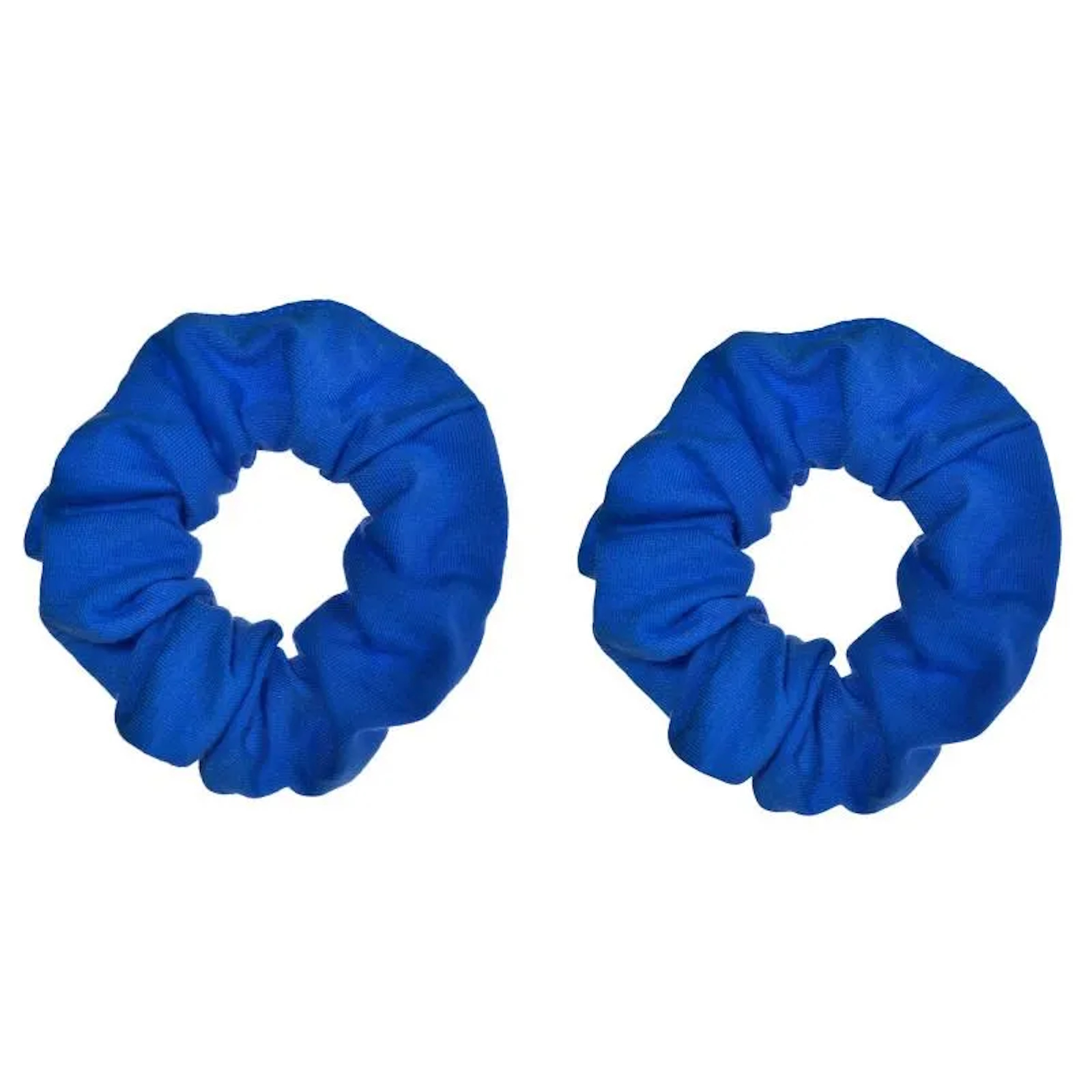 Blue Hair Scrunchies Costume Accessory Pack of 2