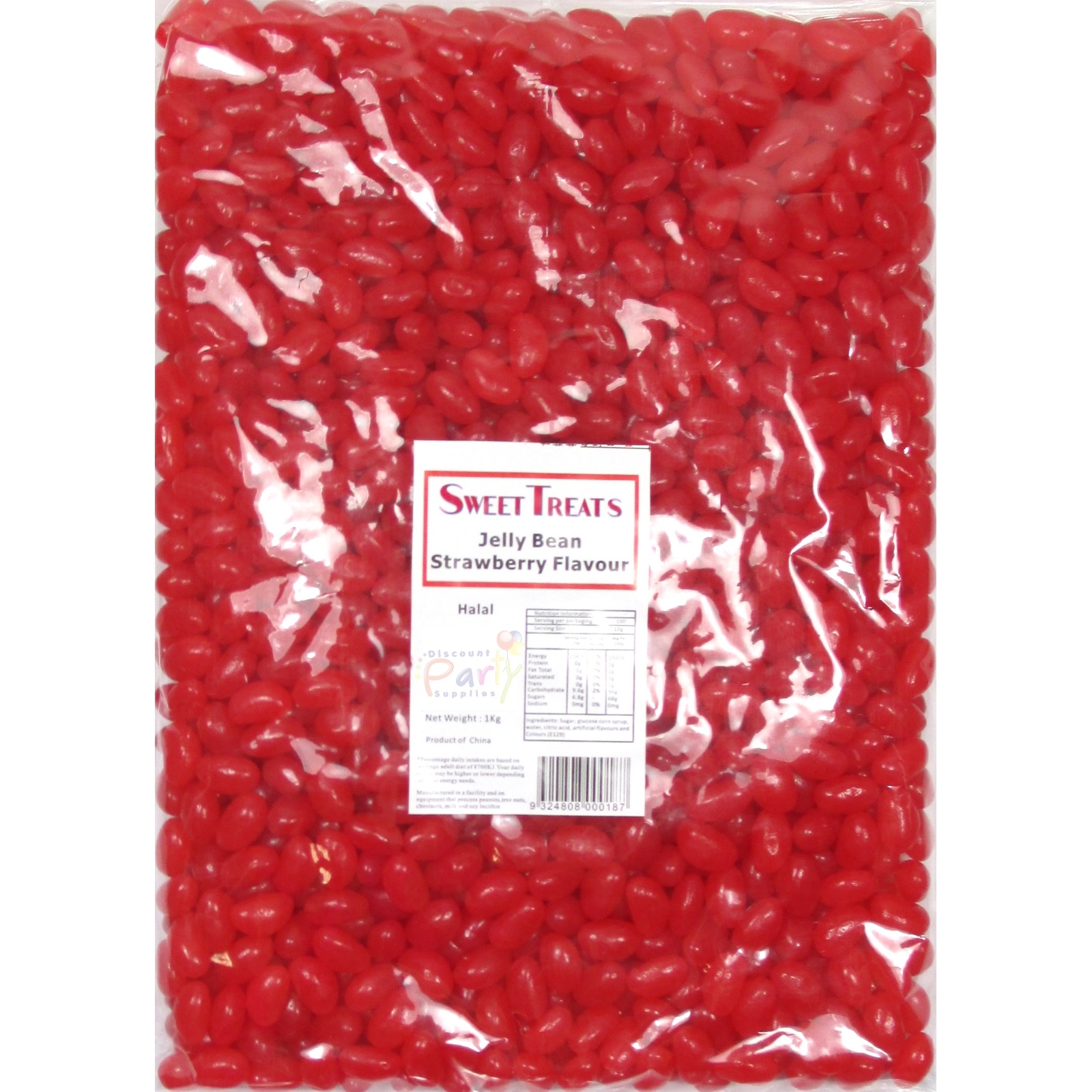 Red Jelly Beans (1kg)