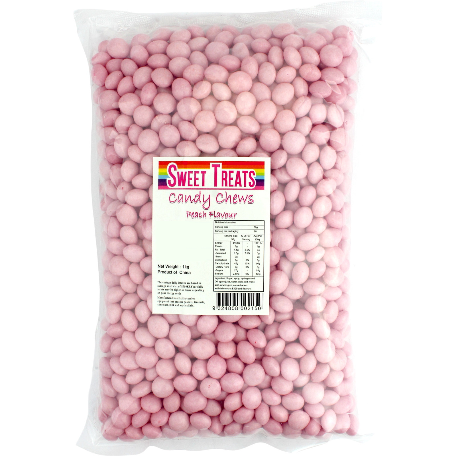 Pink Candy Chews (1kg)