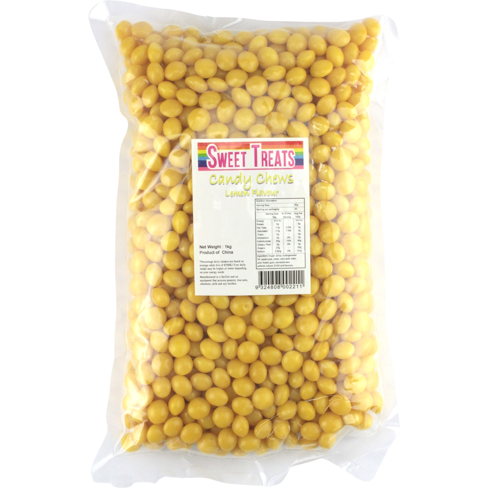 Yellow Candy Chews (1kg)
