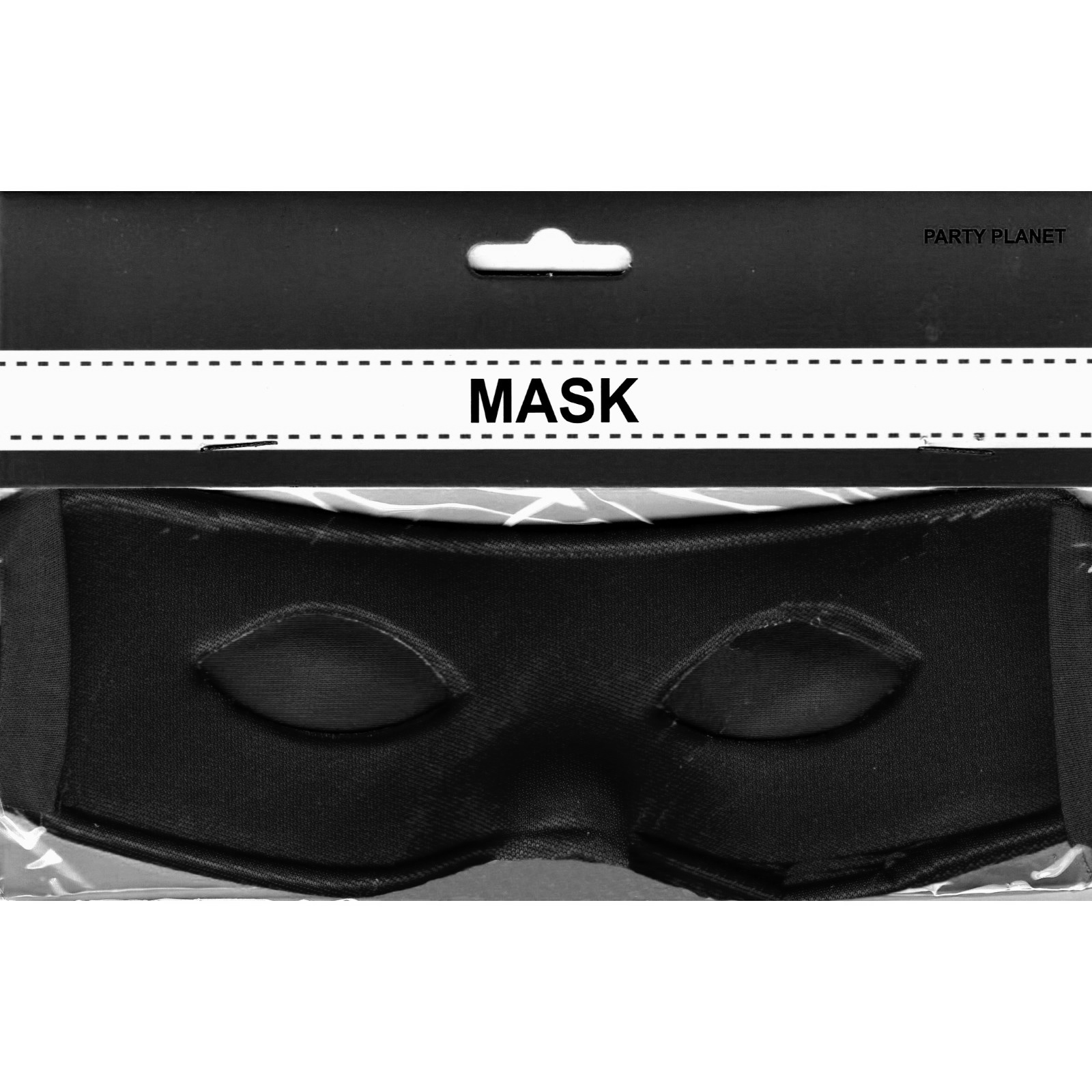 Black Superhero Eye Mask