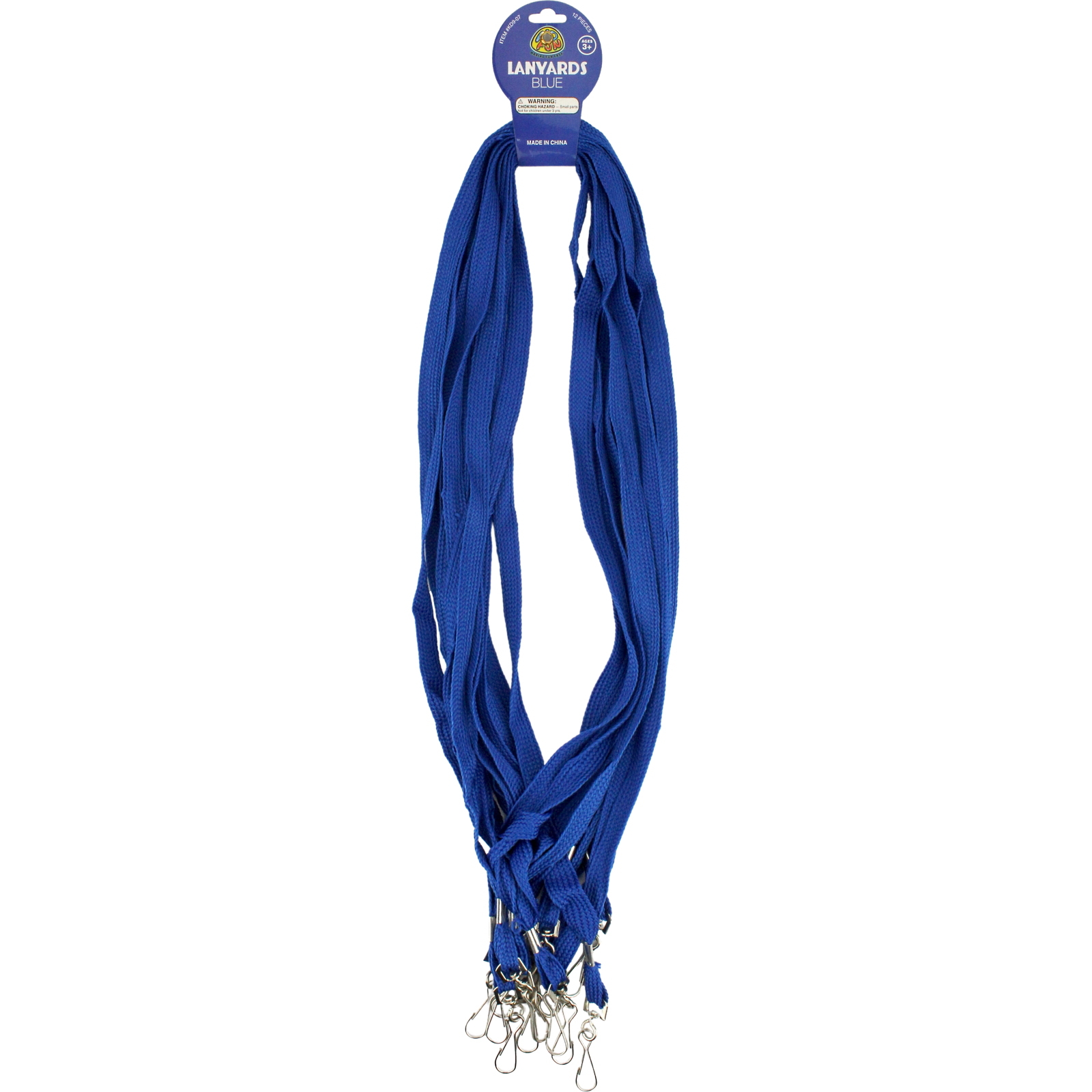 Blue Lanyards (Pack of 12)