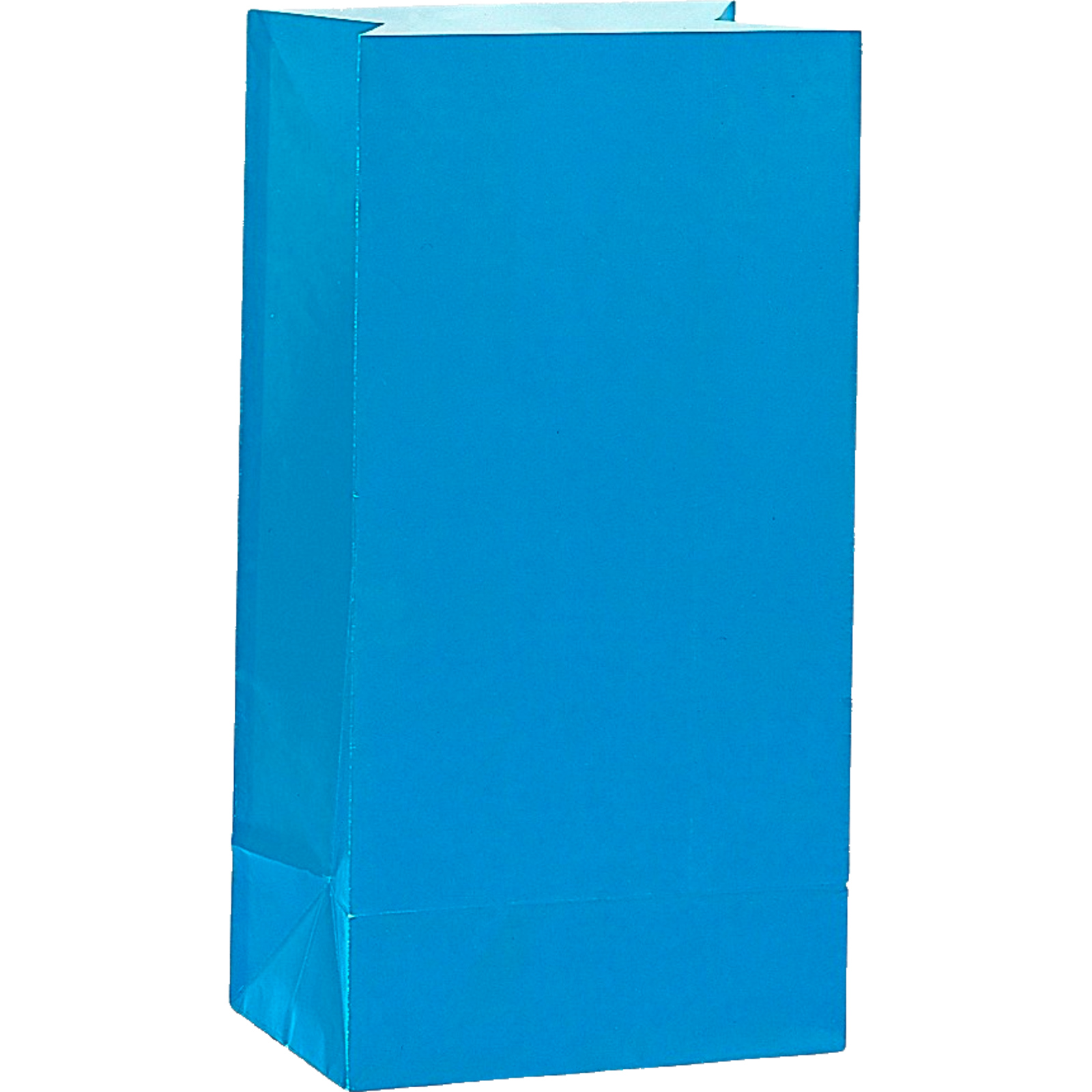 Royal Blue Paper Party Bags (Pack of 12)