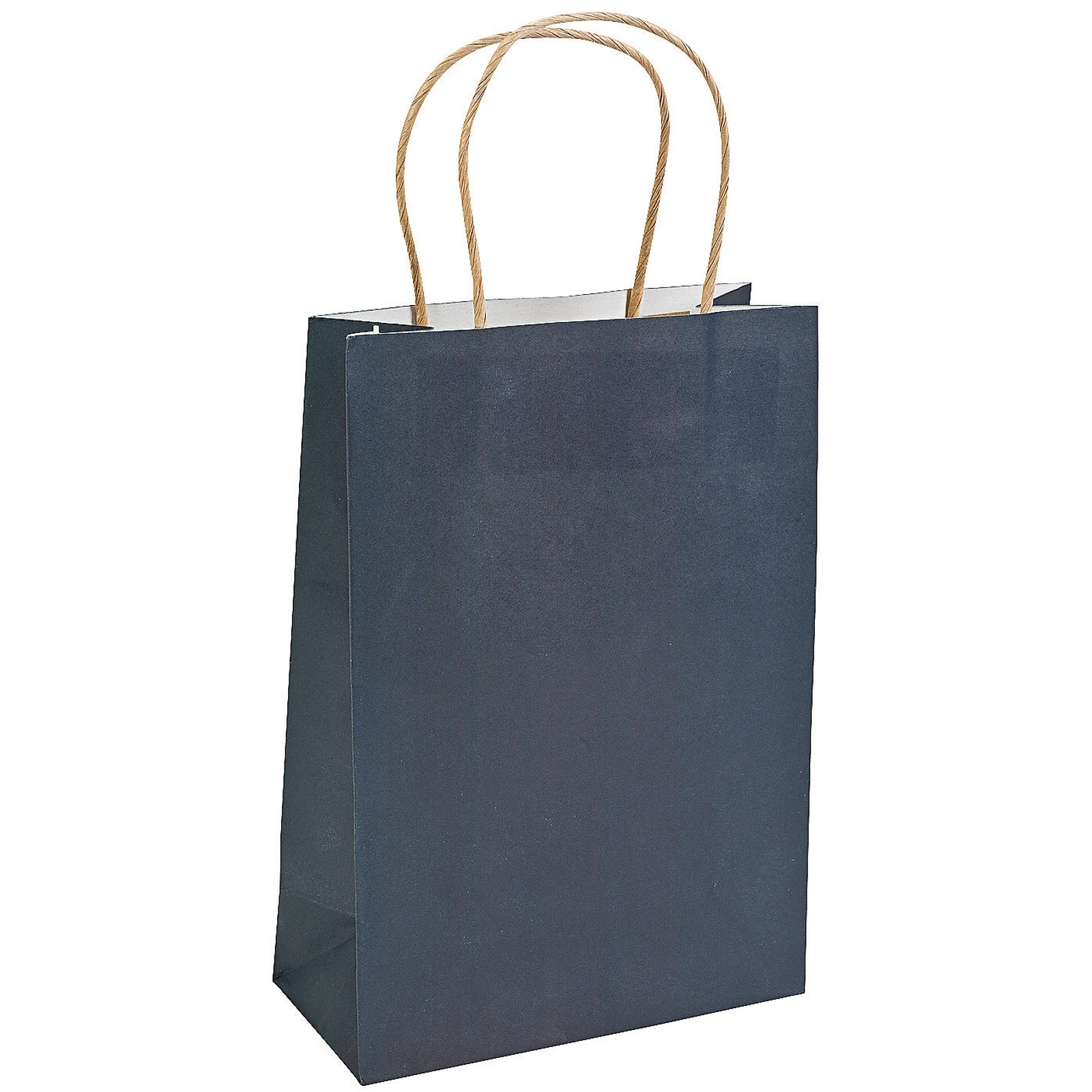 Navy Blue Paper Gift Bags (Pack of 12)