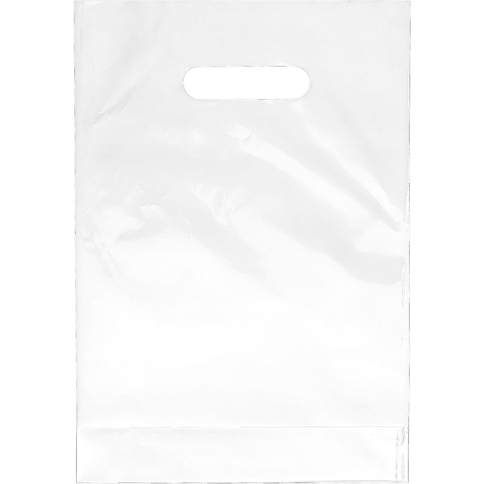White Plastic Lolly/Treat Bags (Pack of 50)  