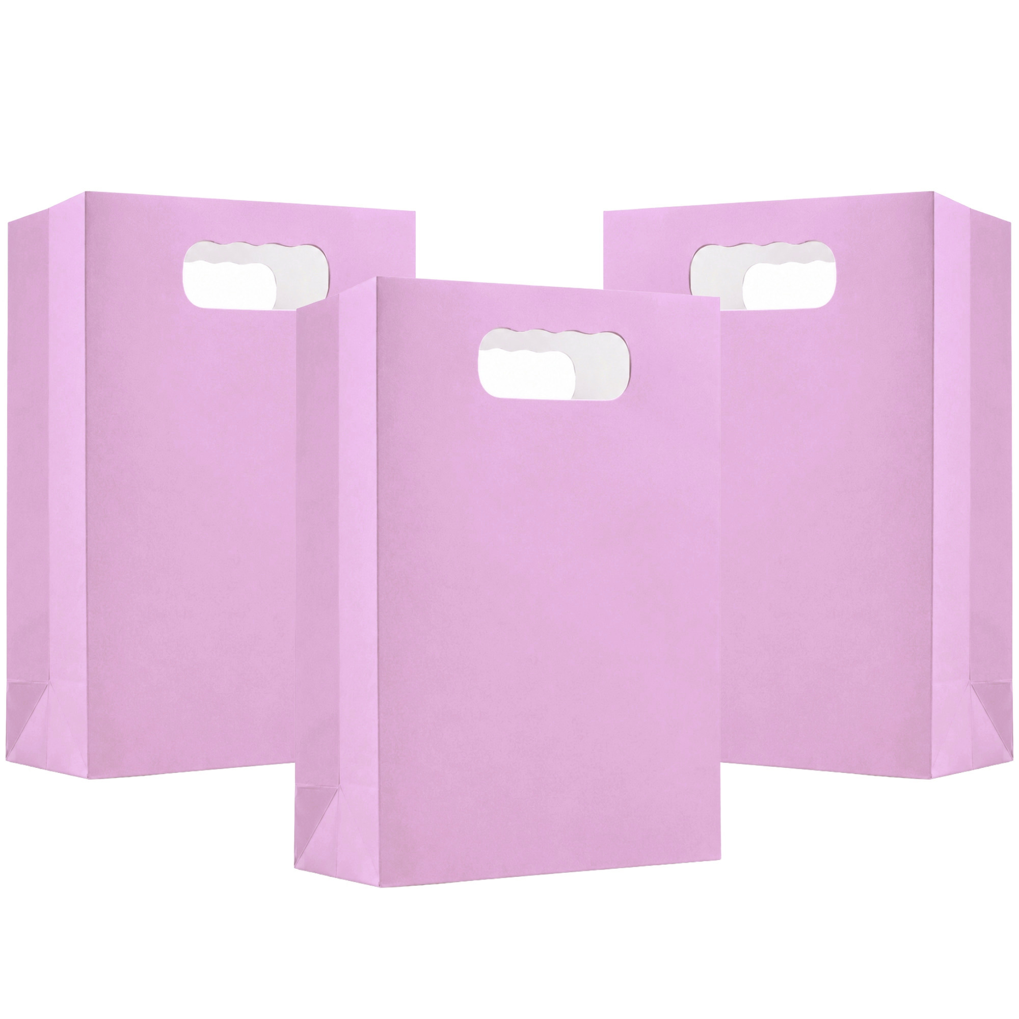 Light Purple Paper Treat Bags 18cm (Pack of 6)