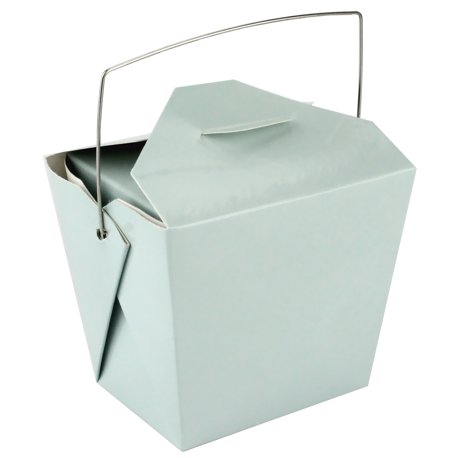 Light Blue Paper Noodle Boxes (Pack of 4)