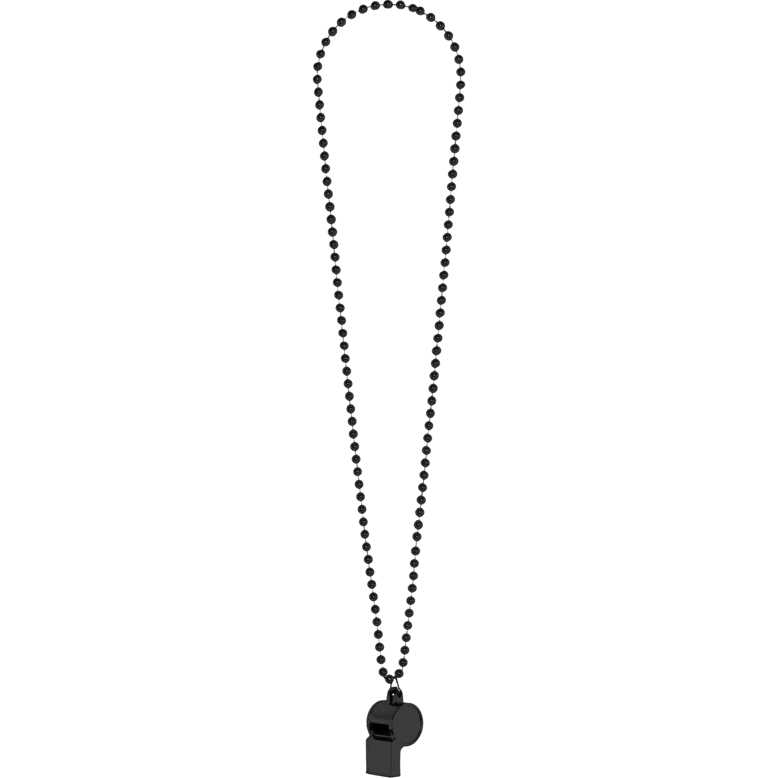 Black Necklace Whistle