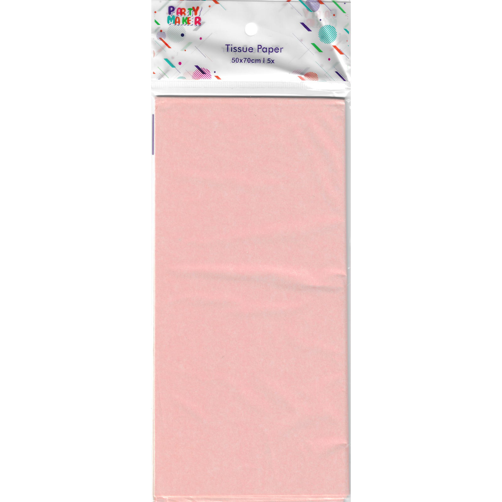 Light Pink Tissue Paper (5 Sheets)