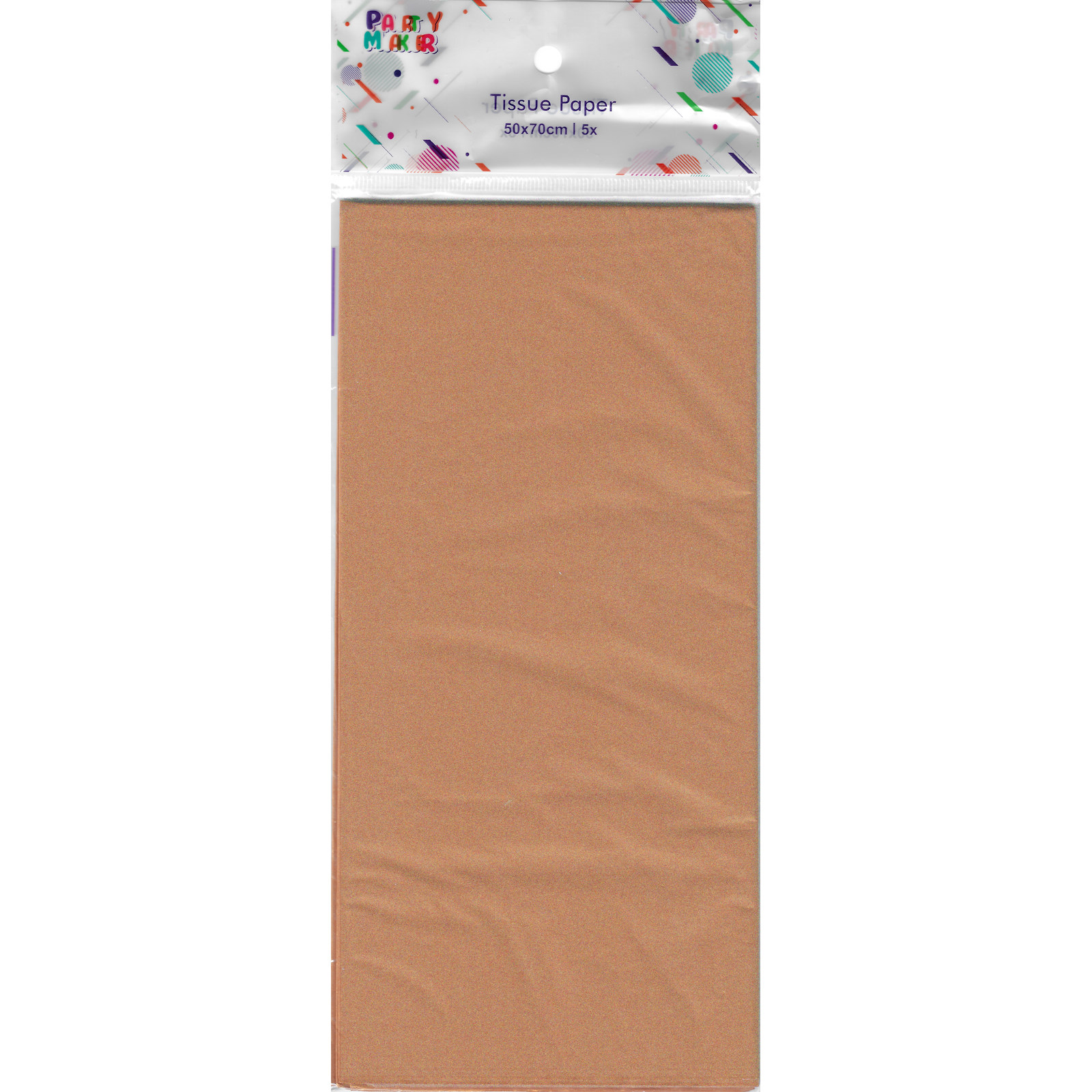 Metallic Rose Gold Tissue Paper (5 Sheets)