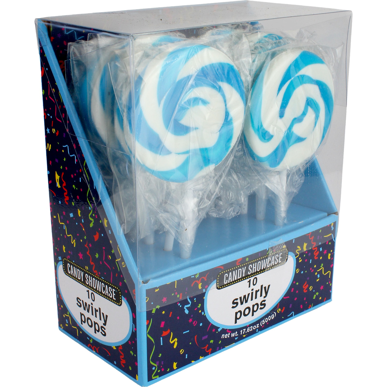 Blue Swirl Lollipops (Pack of 10)
