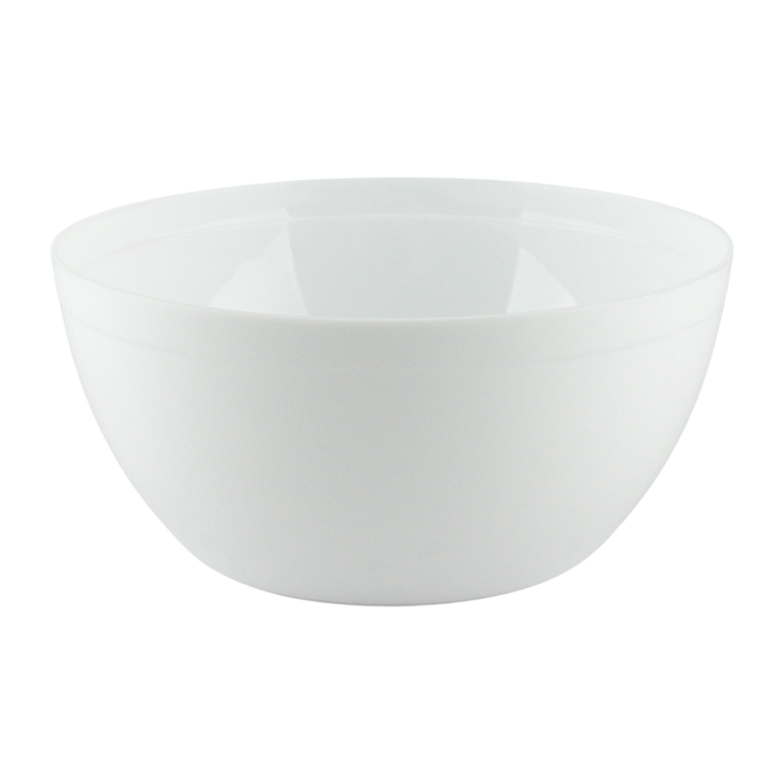 White Reusable Plastic Bowl 11.5cm (Pack of 12)