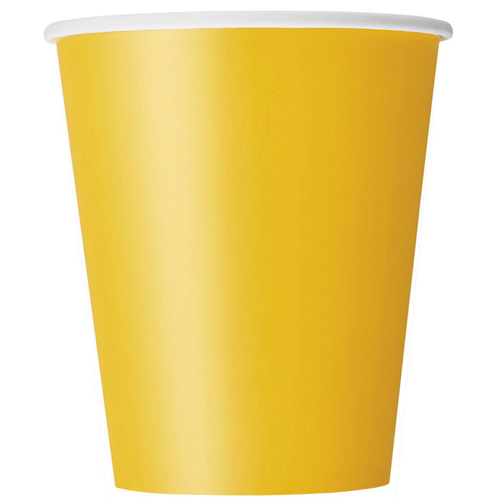 Yellow Paper Cups (Pack of 8)