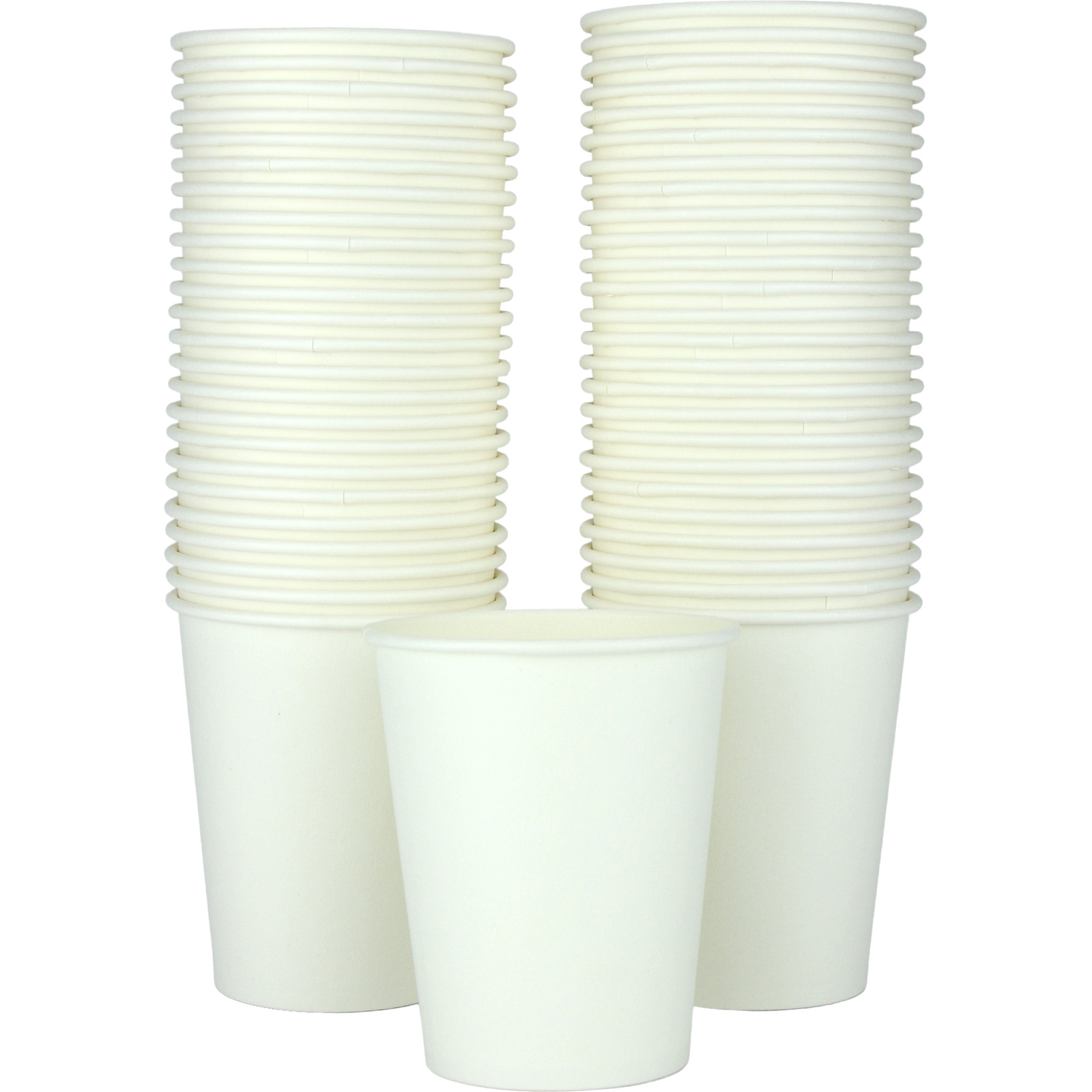 White Paper Cups 266ml (Pack of 50)