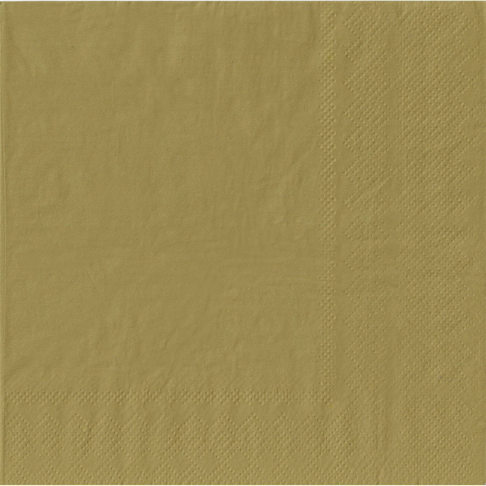 Gold Large Napkins / Serviettes (Pack of 20) 