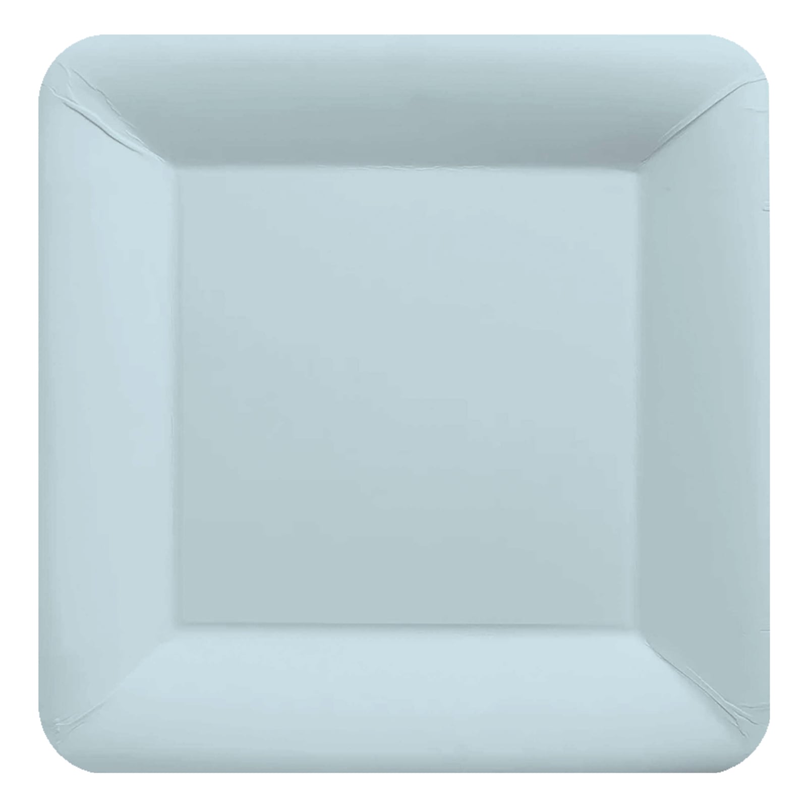 Pastel Blue 23cm Square Paper Plates NPC (Pack of 20)