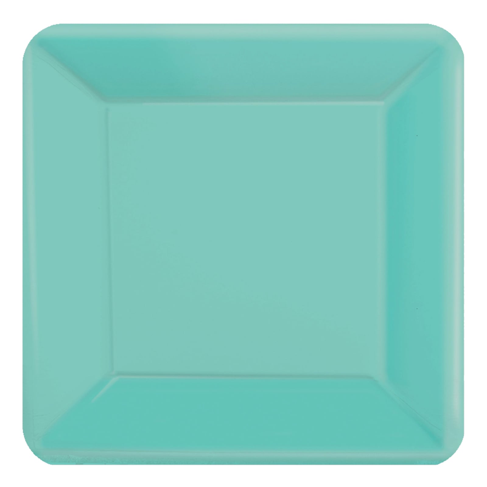 Robins Egg Blue 23cm Square Paper Plates NPC (Pack of 20)
