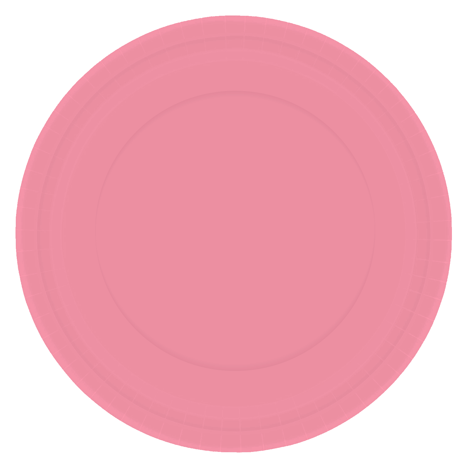 New Pink 23cm Round Paper Plates NPC (Pack of 20)