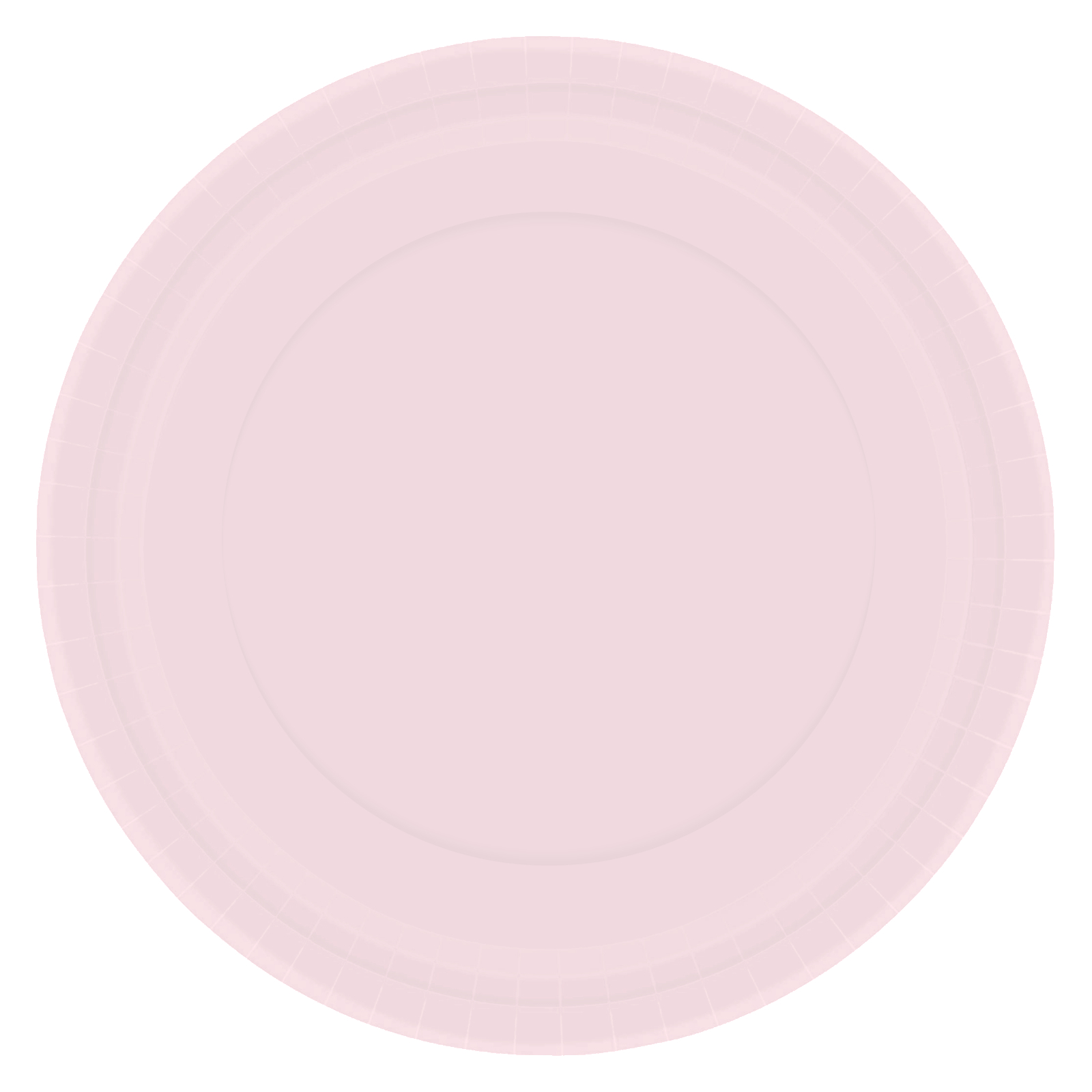 Pastel Pink 23cm Round Paper Plates NPC (Pack of 20)