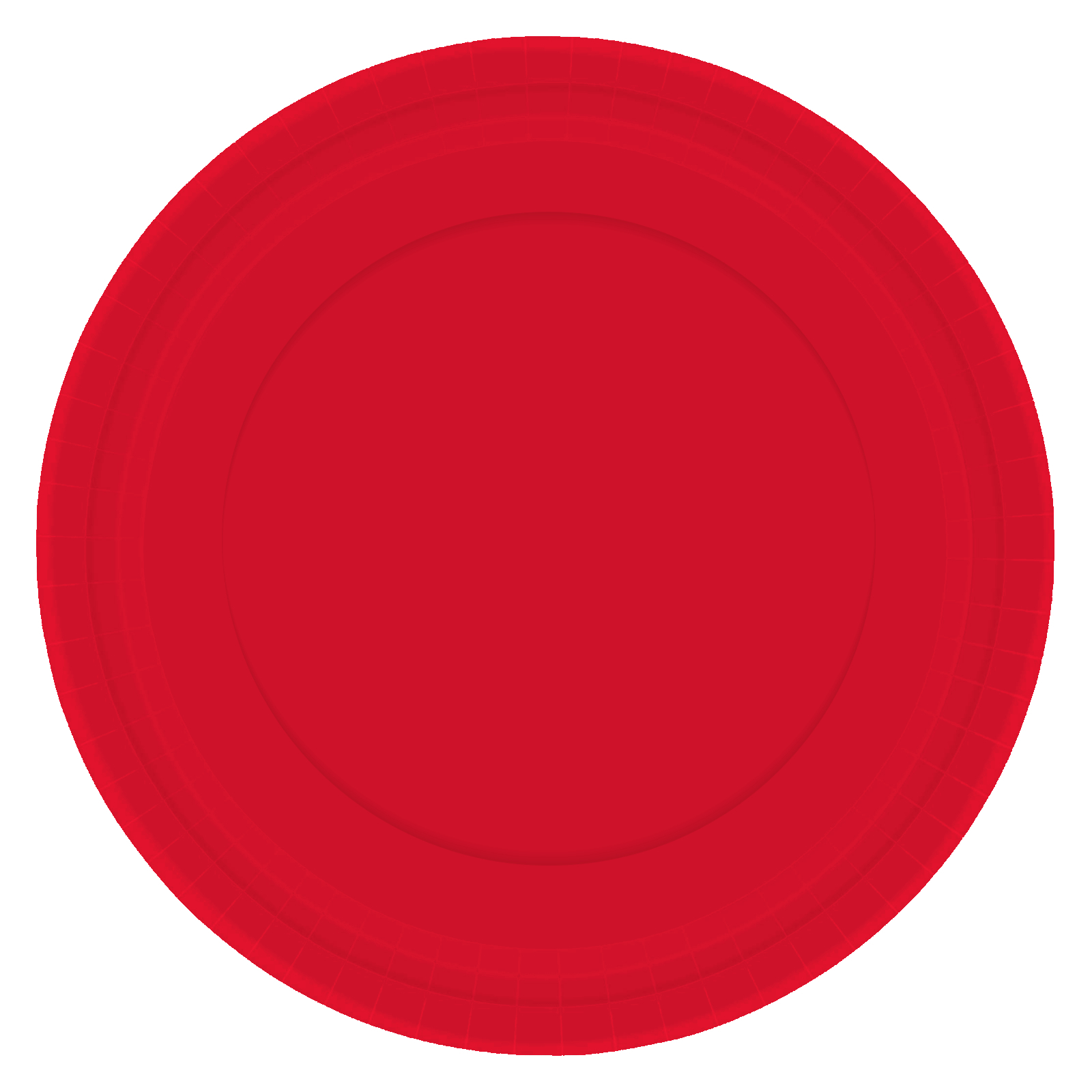 Apple Red 23cm Round Paper Plates NPC (Pack of 20)