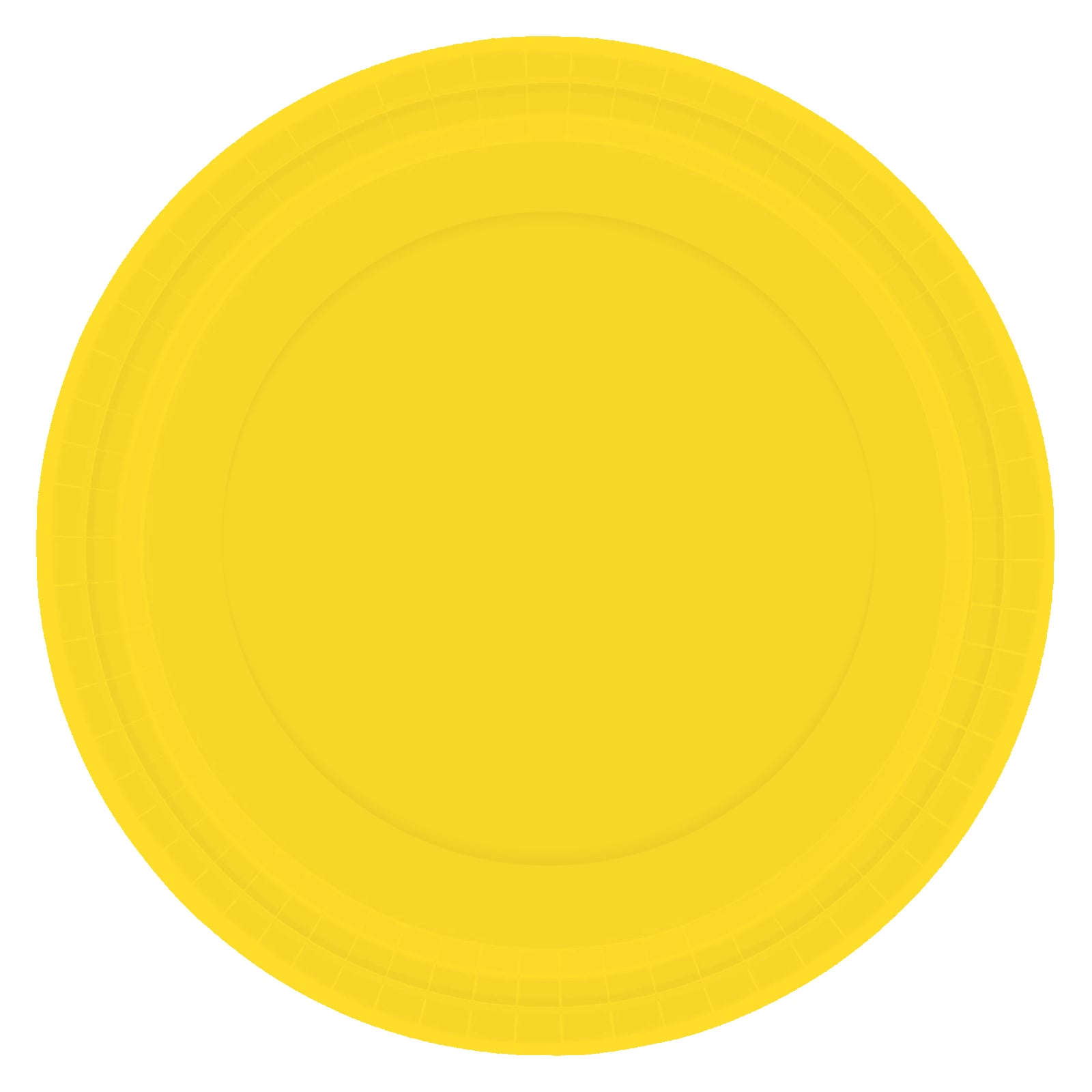 Yellow Sunshine 23cm Round Paper Plates NPC (Pack of 20)