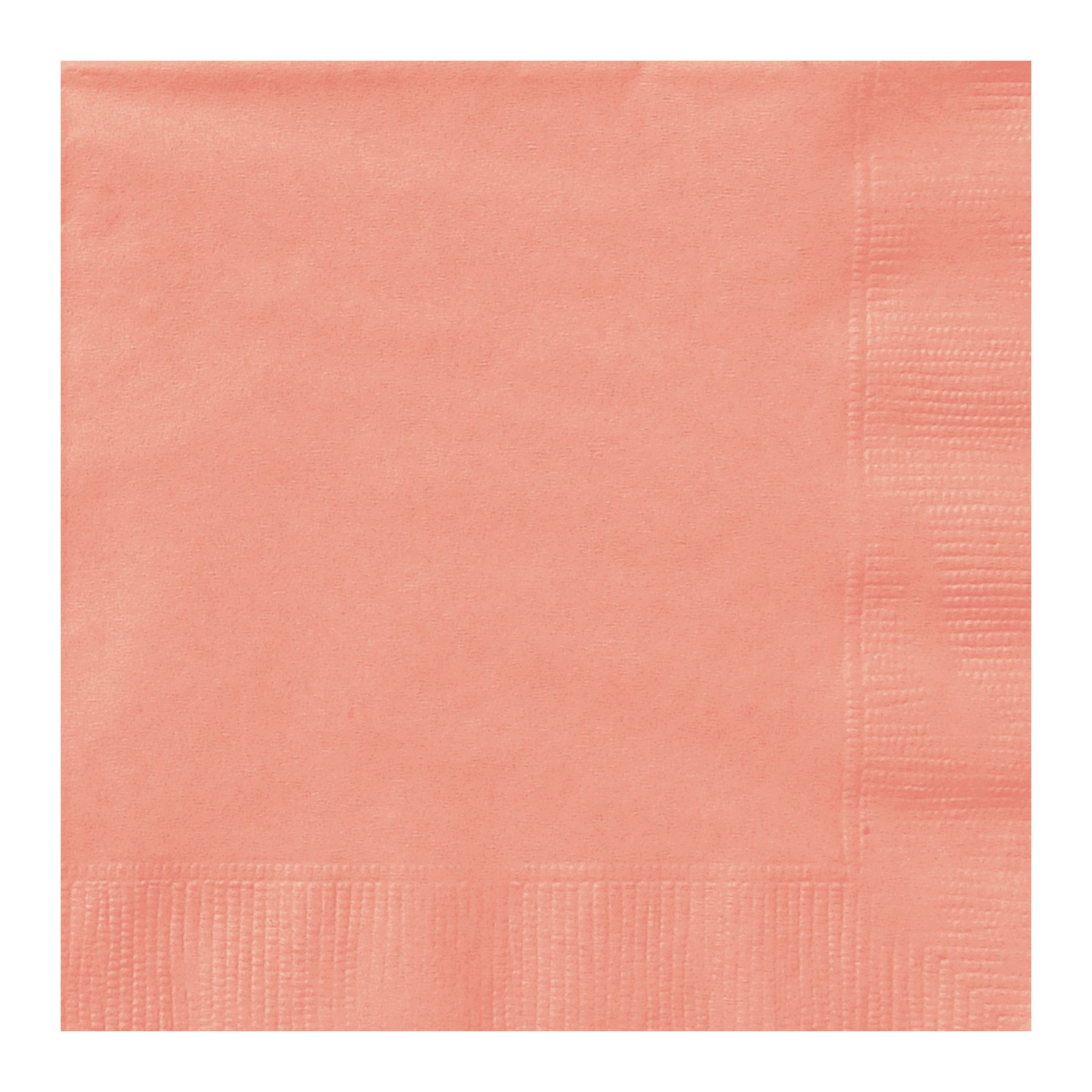 Coral Small Napkins (Pack of 50)