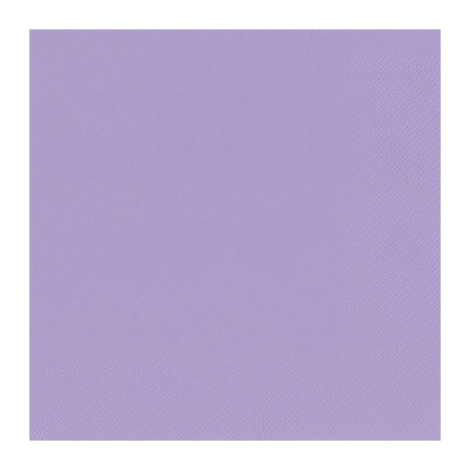 Lavender Cocktail Napkins / Serviettes (Pack of 50) 