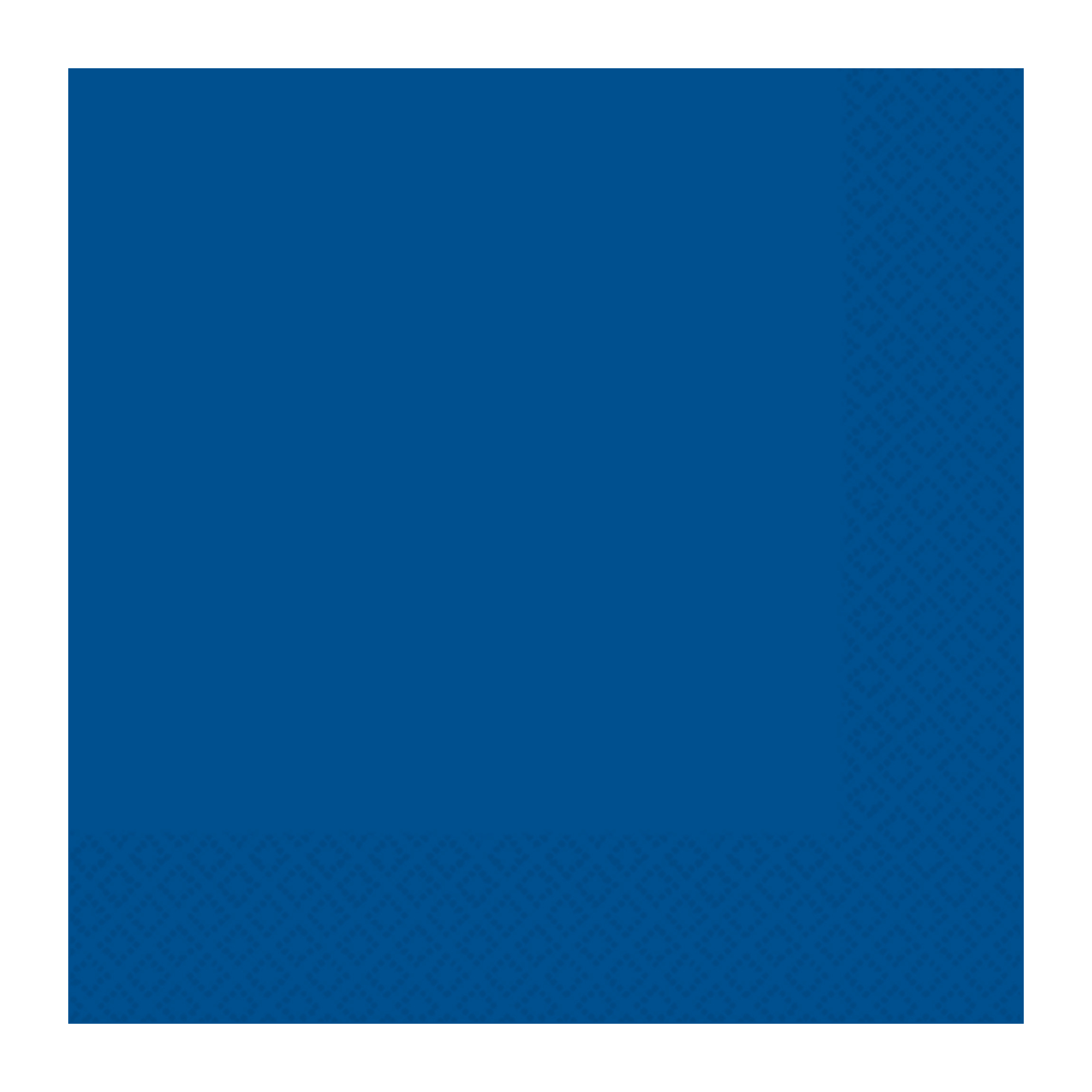 Bright Royal Blue Beverage Napkins / Serviettes (Pack of 40)