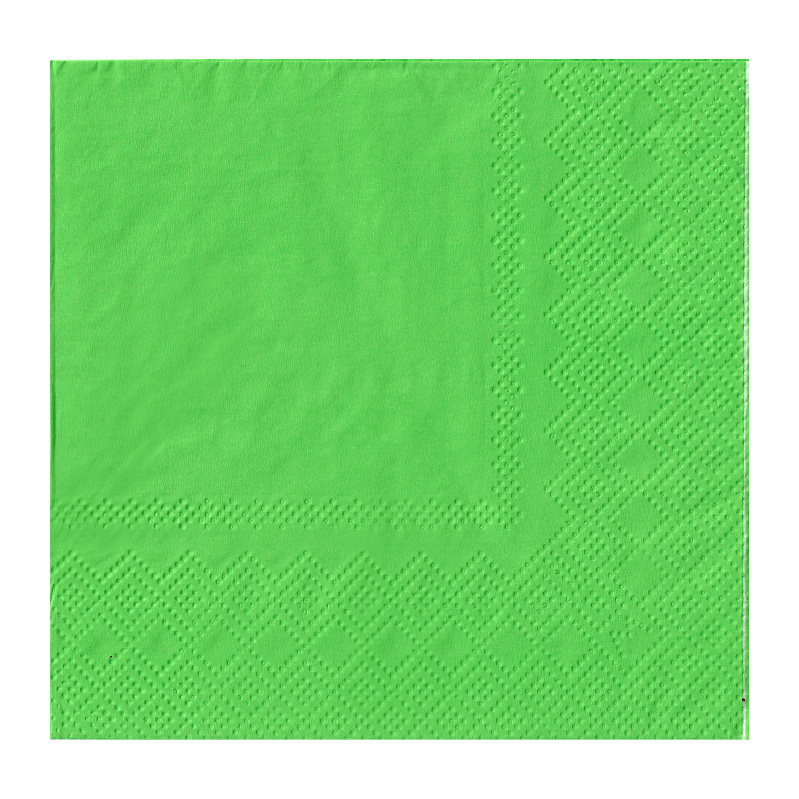 Lime Green Small Napkins / Serviettes (Pack of 50)