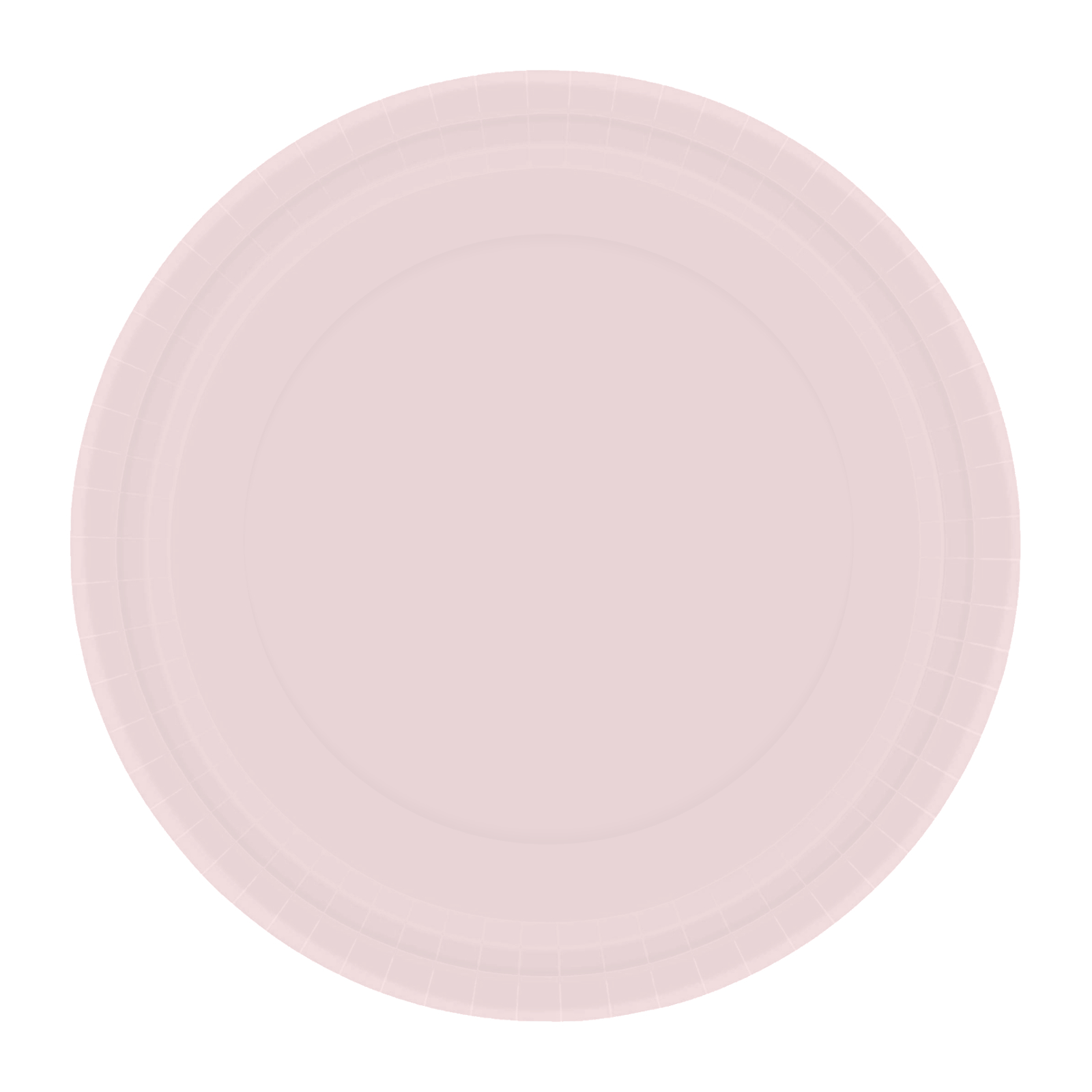 Pastel Pink 17cm Round Paper Plates NPC (Pack of 20)