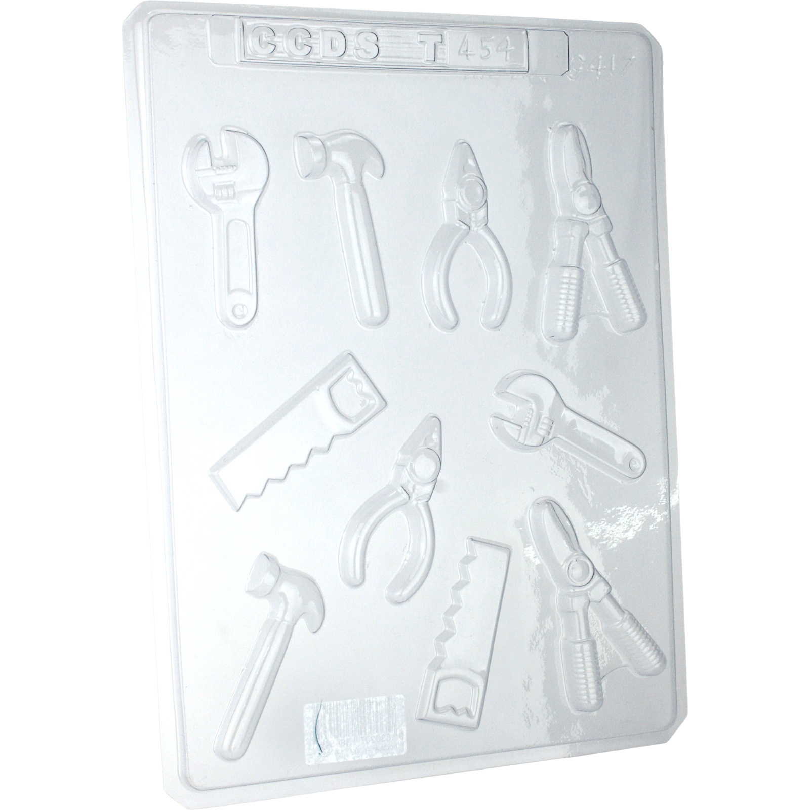 Construction Tool Plastic Chocolate Moulds (1 Sheet) 