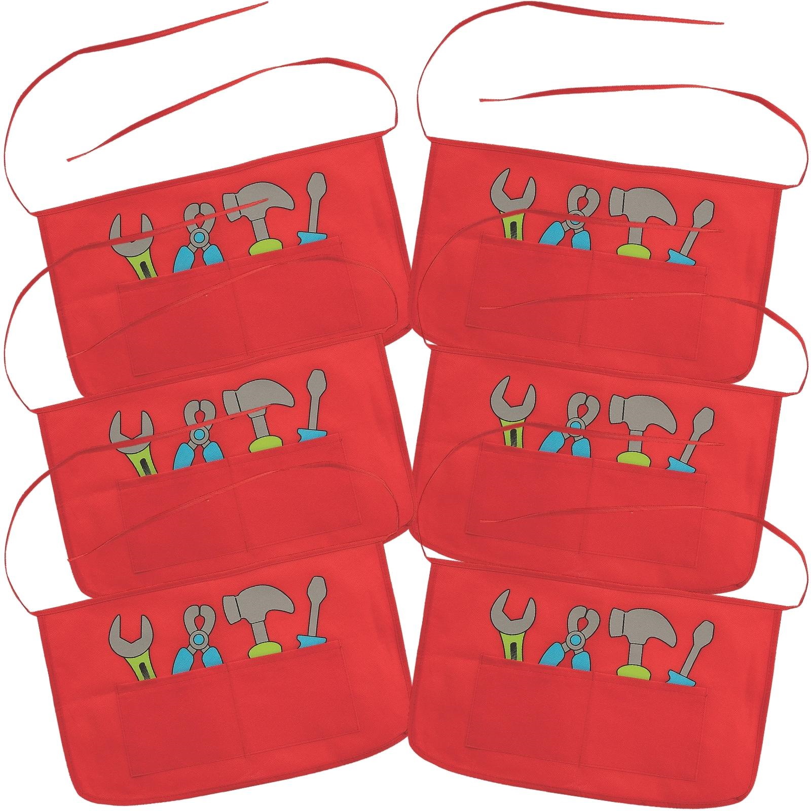Little Handyman Tool Belt Aprons (Pack of 6) 