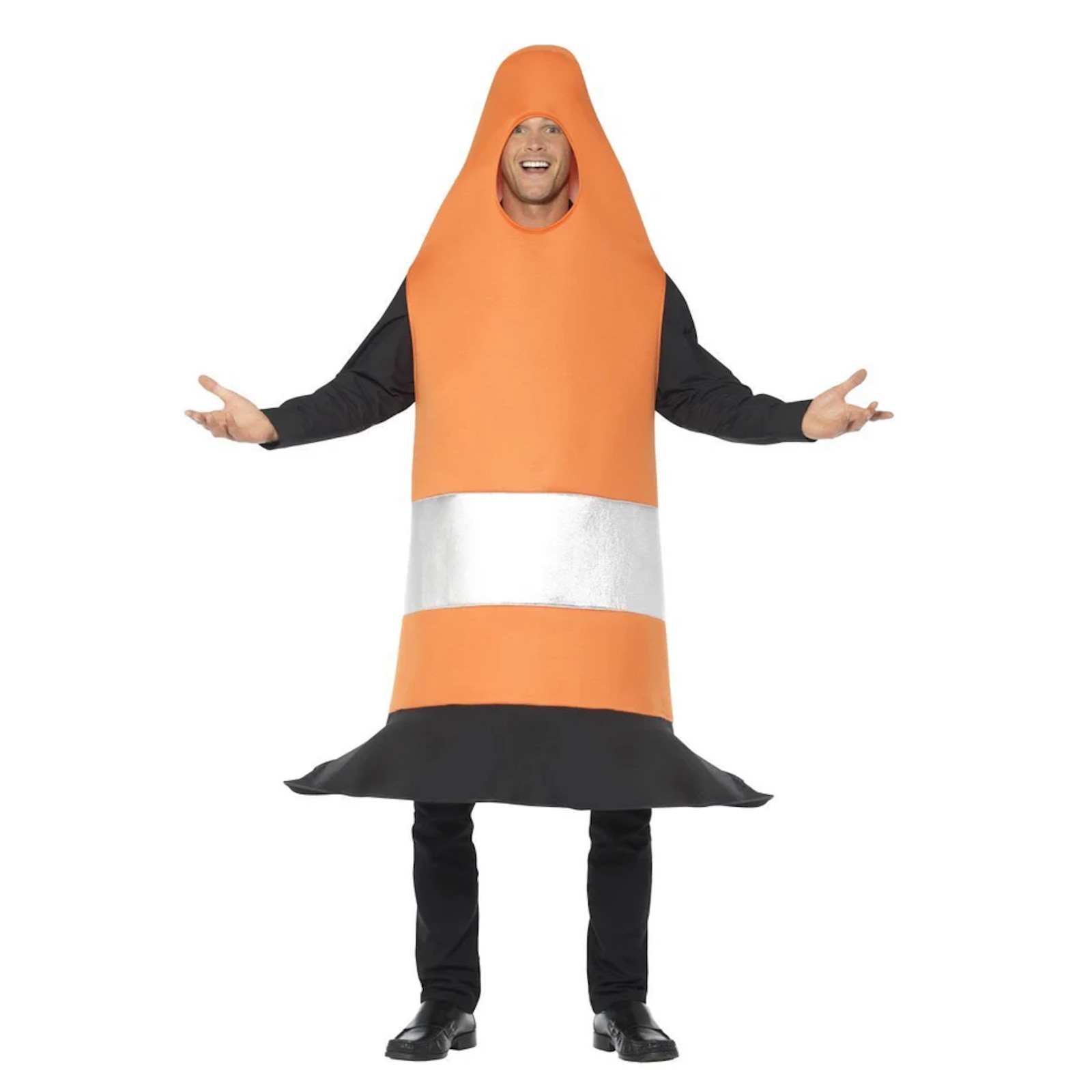 Adult Traffic Cone Costume One Size 