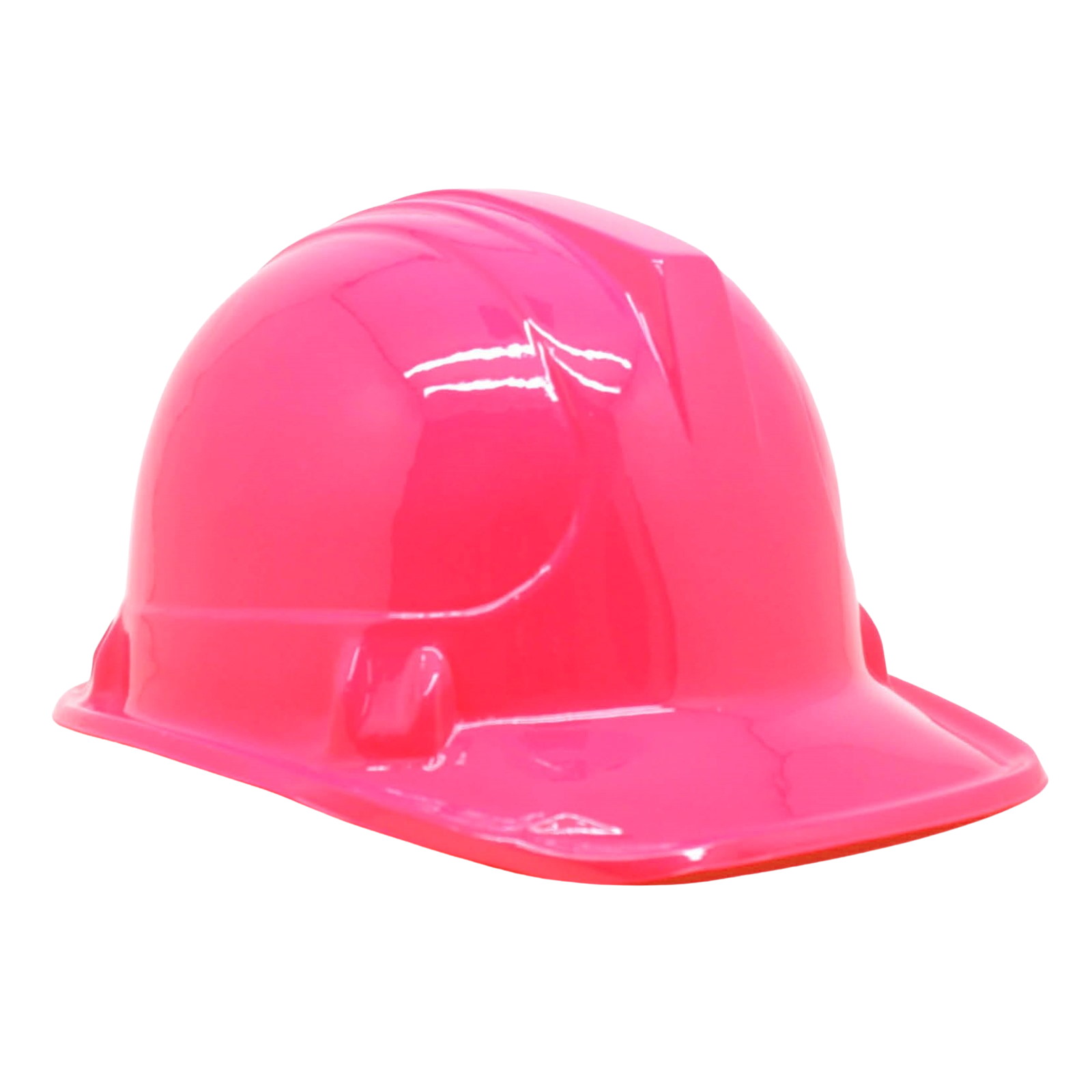 Construction Pink Plastic Hat 56cm