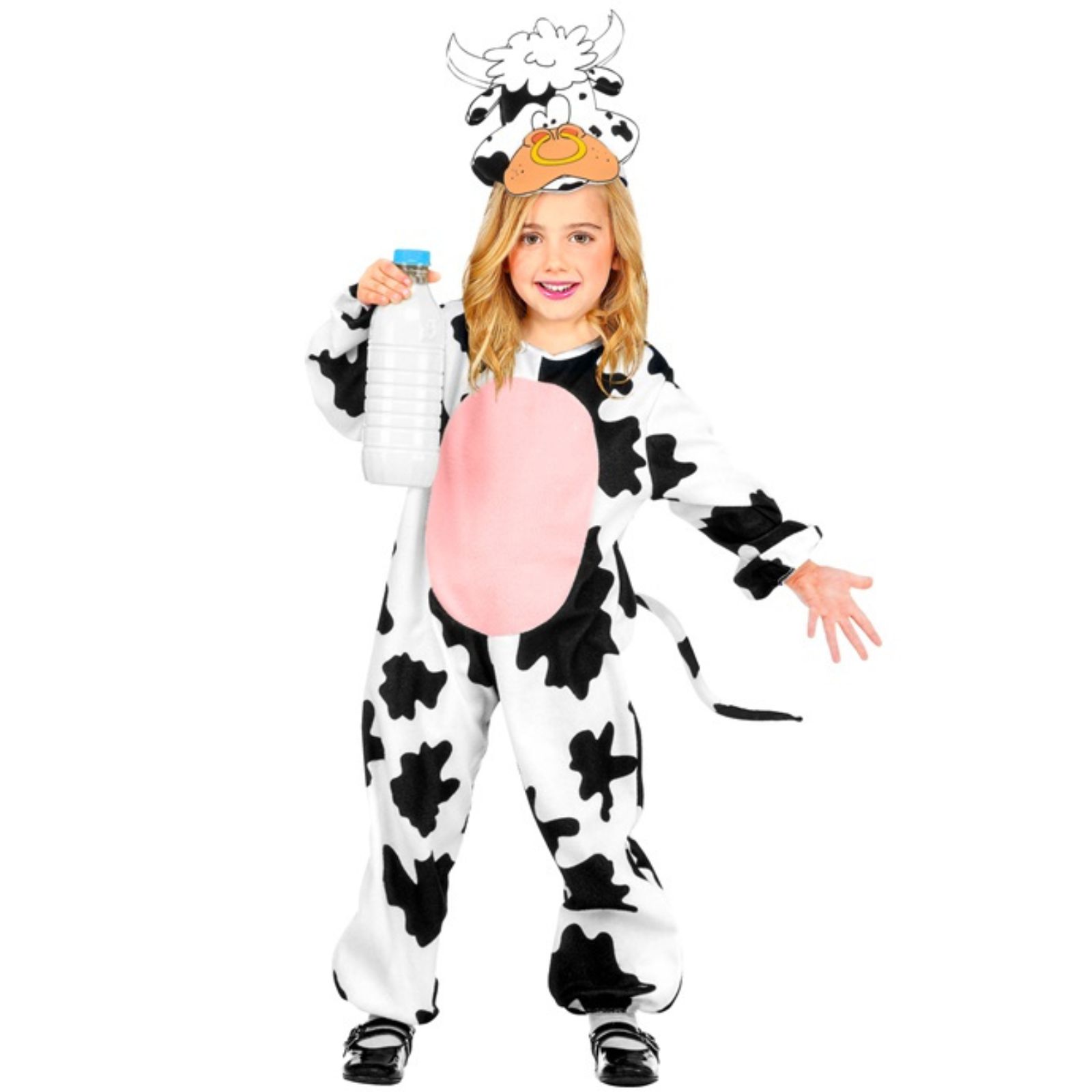 Black and White Cow Toddler Costume